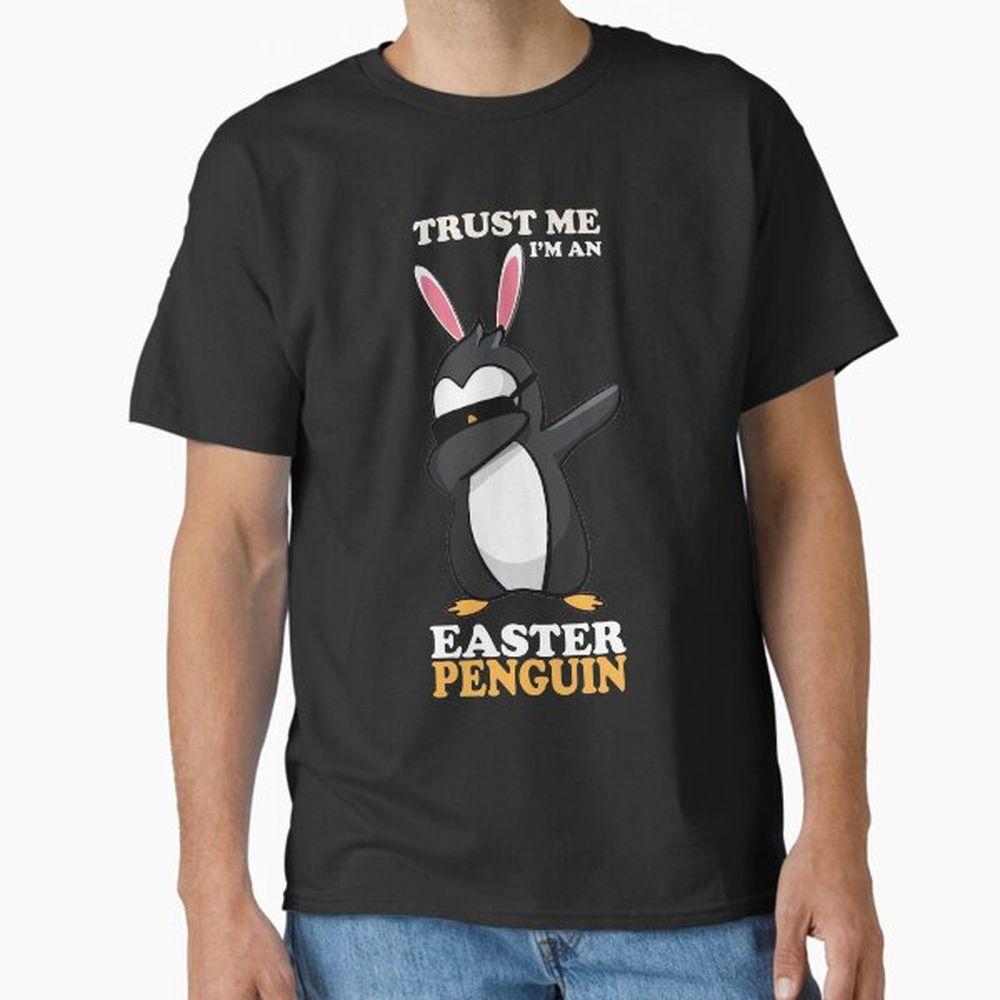Easter Bunny Dabbing Easter Penguin Tshirt Easter Bunny Dabbing Easter Penguin Tshirt