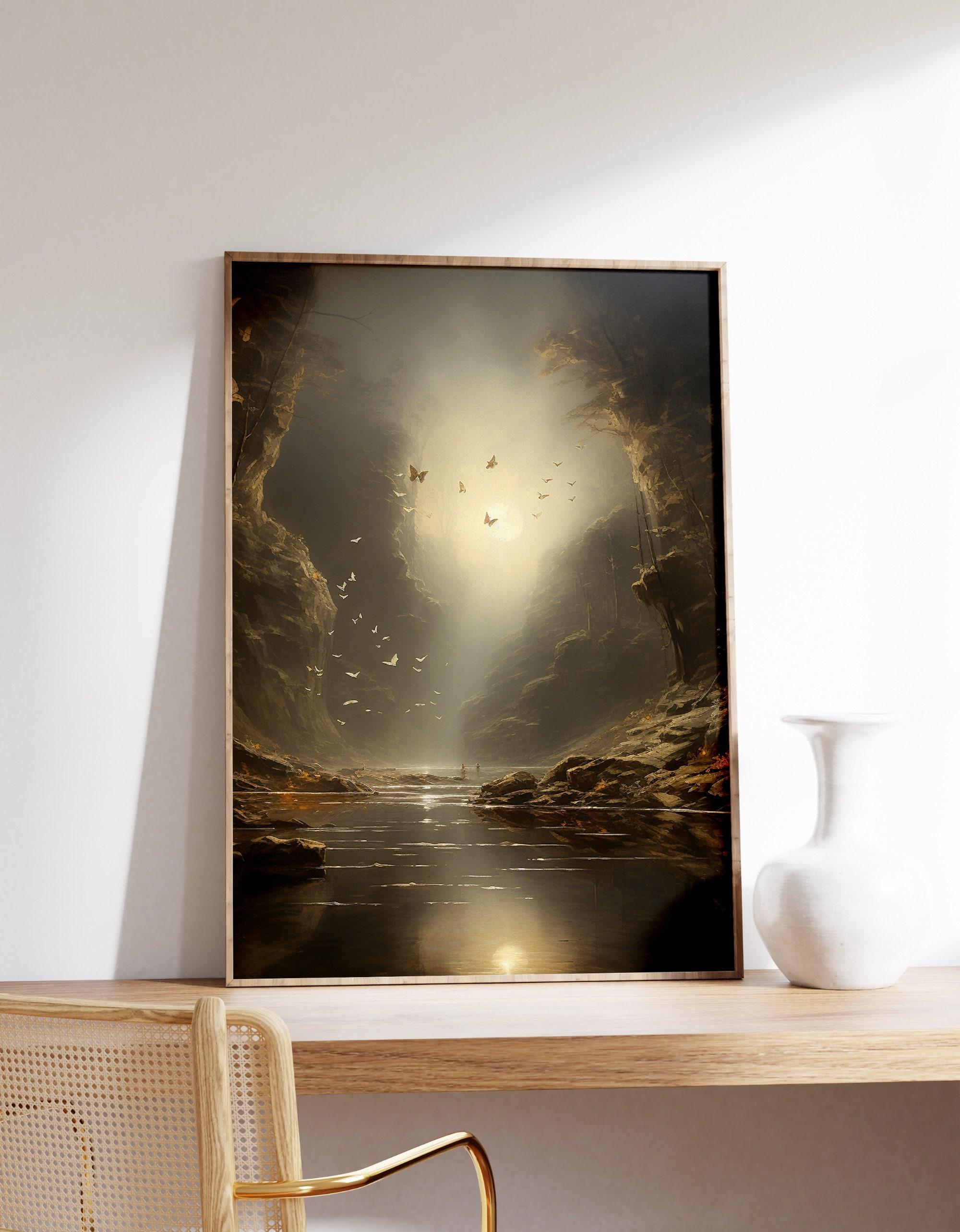 Butterflies Cottagecore Trending Style Poster (No Frame)