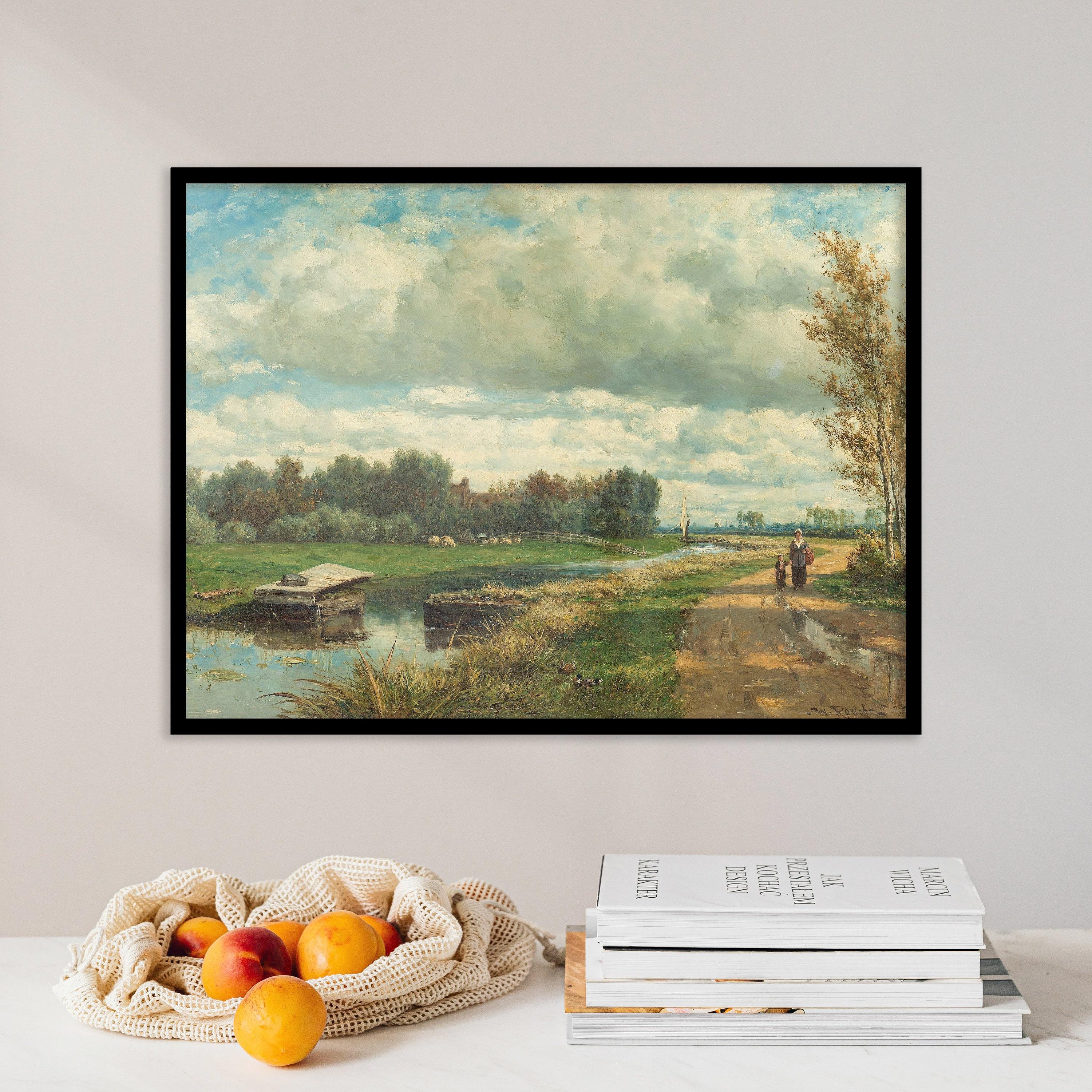 Country Landscape River Limited Edition Posters (No Frame)
