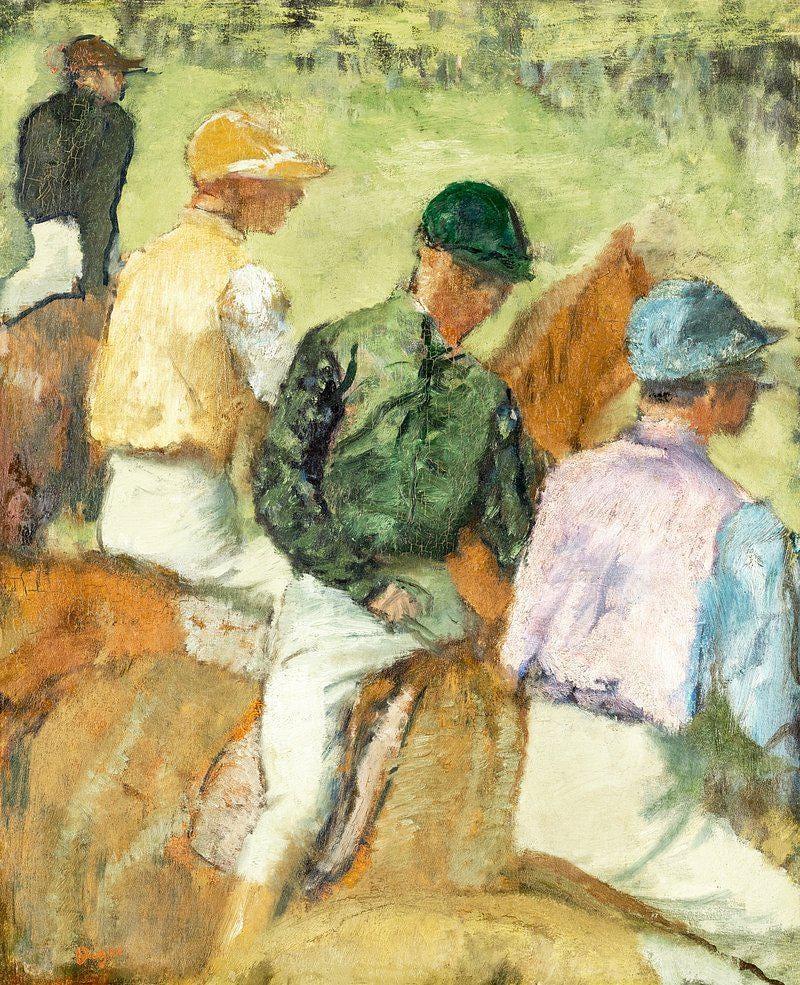 Degas Jockeys 2 Limited Edition Posters (No Frame)
