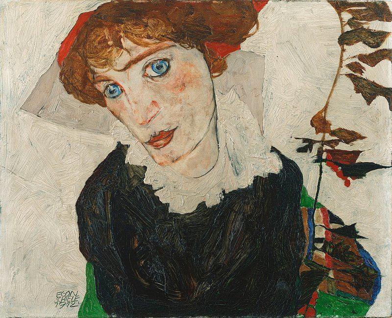 Egon Schiele Portrait Wally Portrait Limited Edition Posters (No Frame)