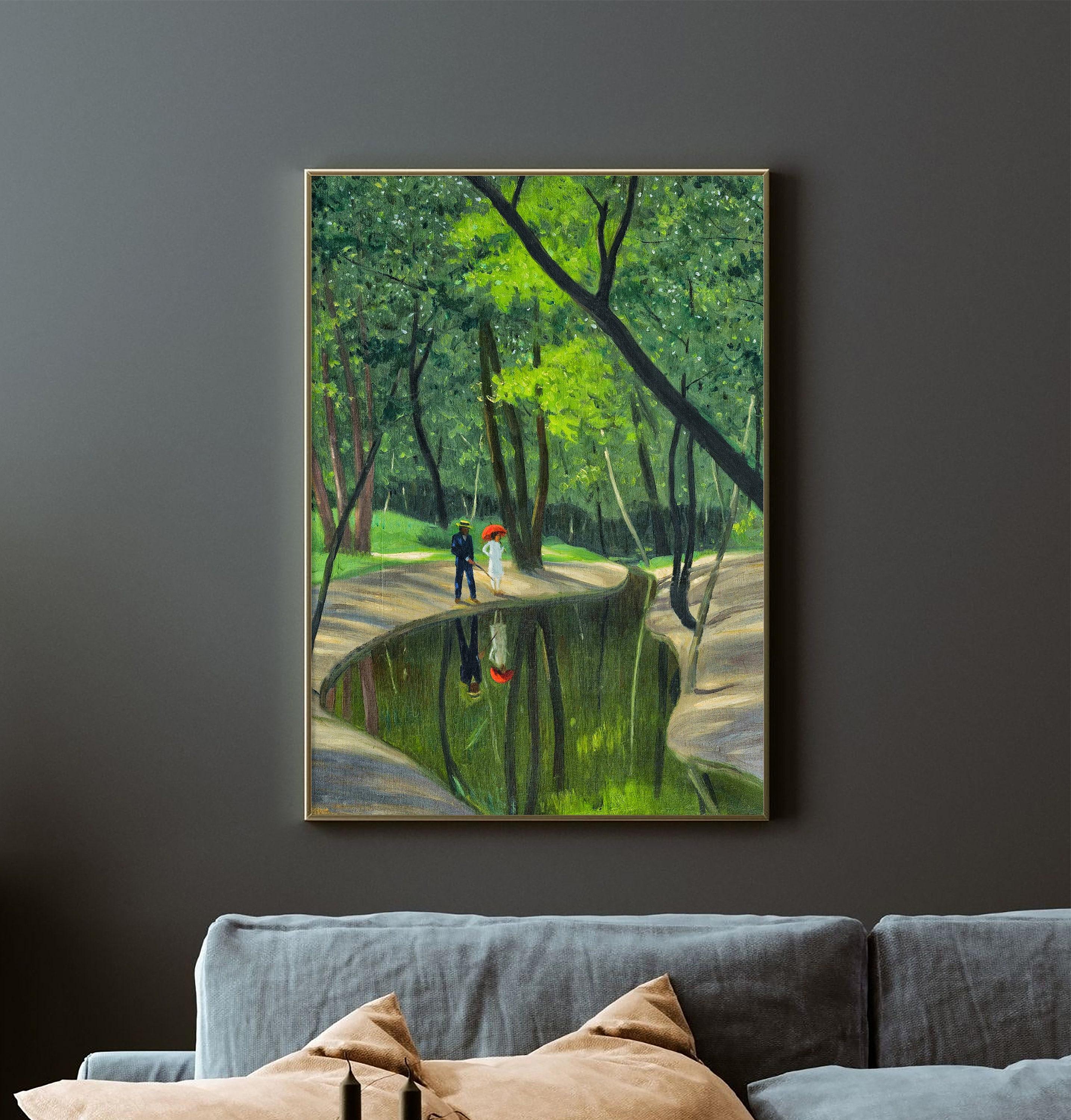 Flix Vallotton Fort De Boulogne 1919 Farmhouse Awesome Poster (No Frame)