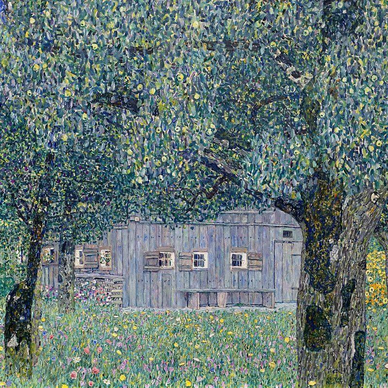 Gustav Klimt Farmhouse Limited Edition Posters (No Frame)