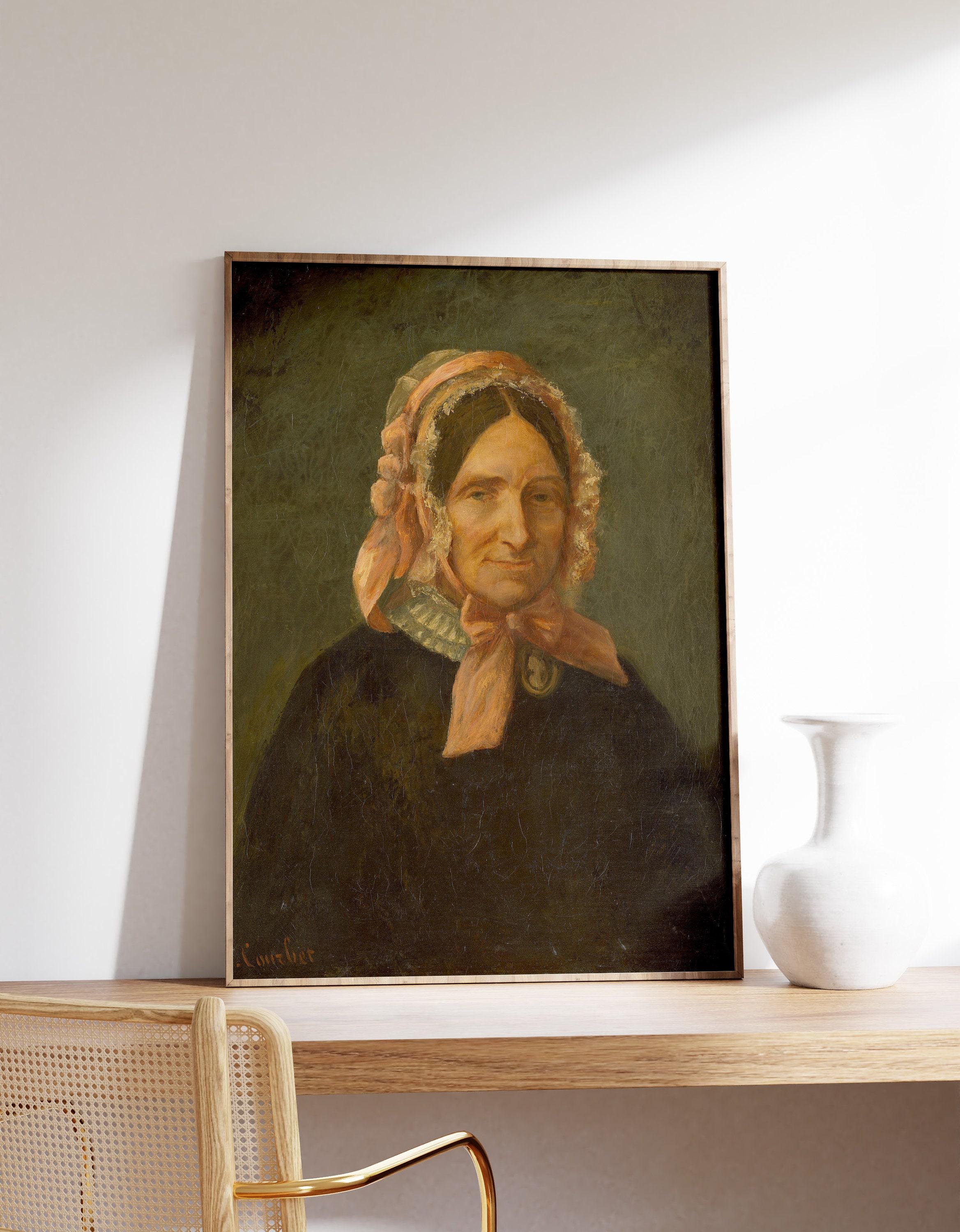 Gustave Courbet Portrait Of A Woman Vintage Limited Edition Posters (No Frame)