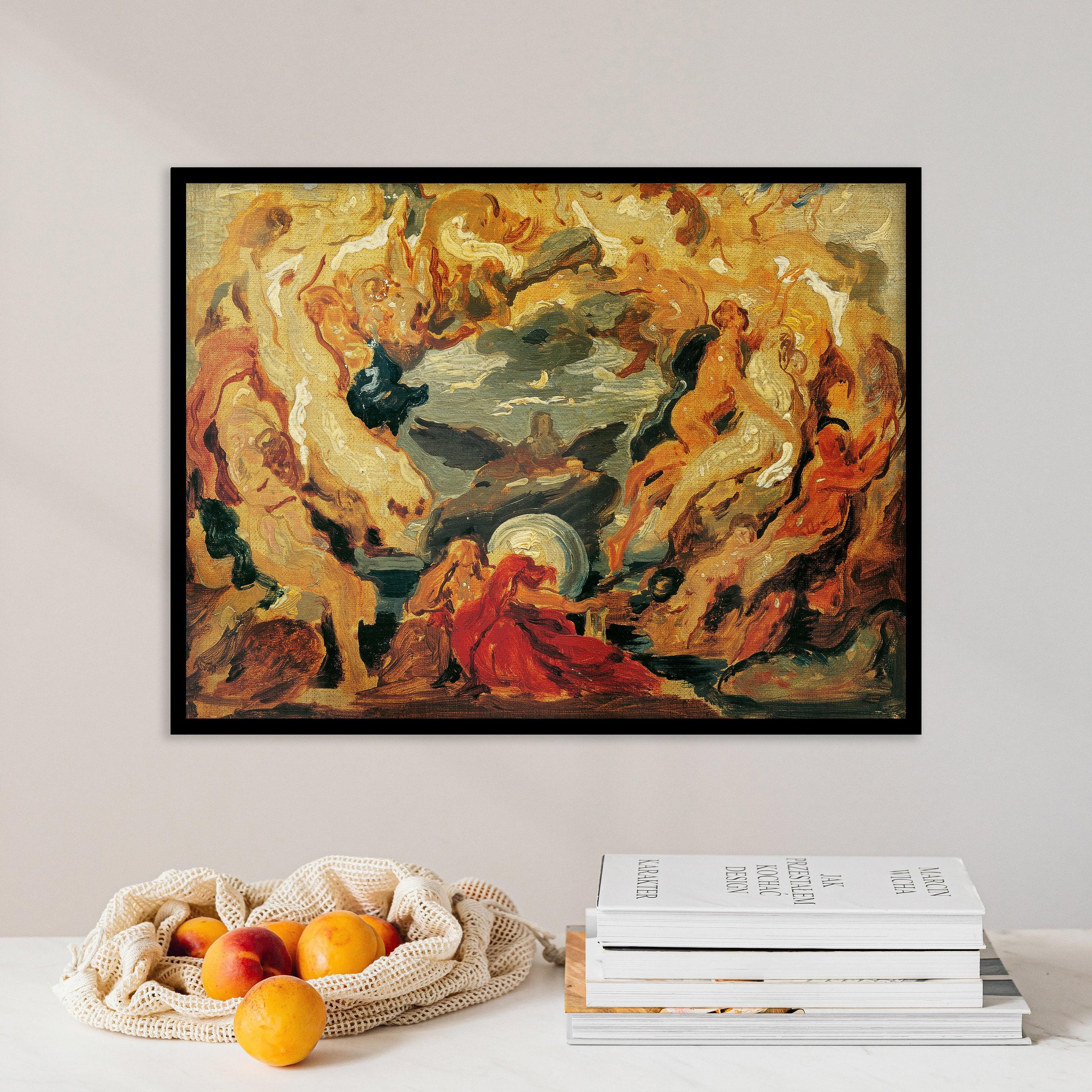 Hans Canon The Circle Of Life Ii 1883 Trending Style Poster (No Frame)