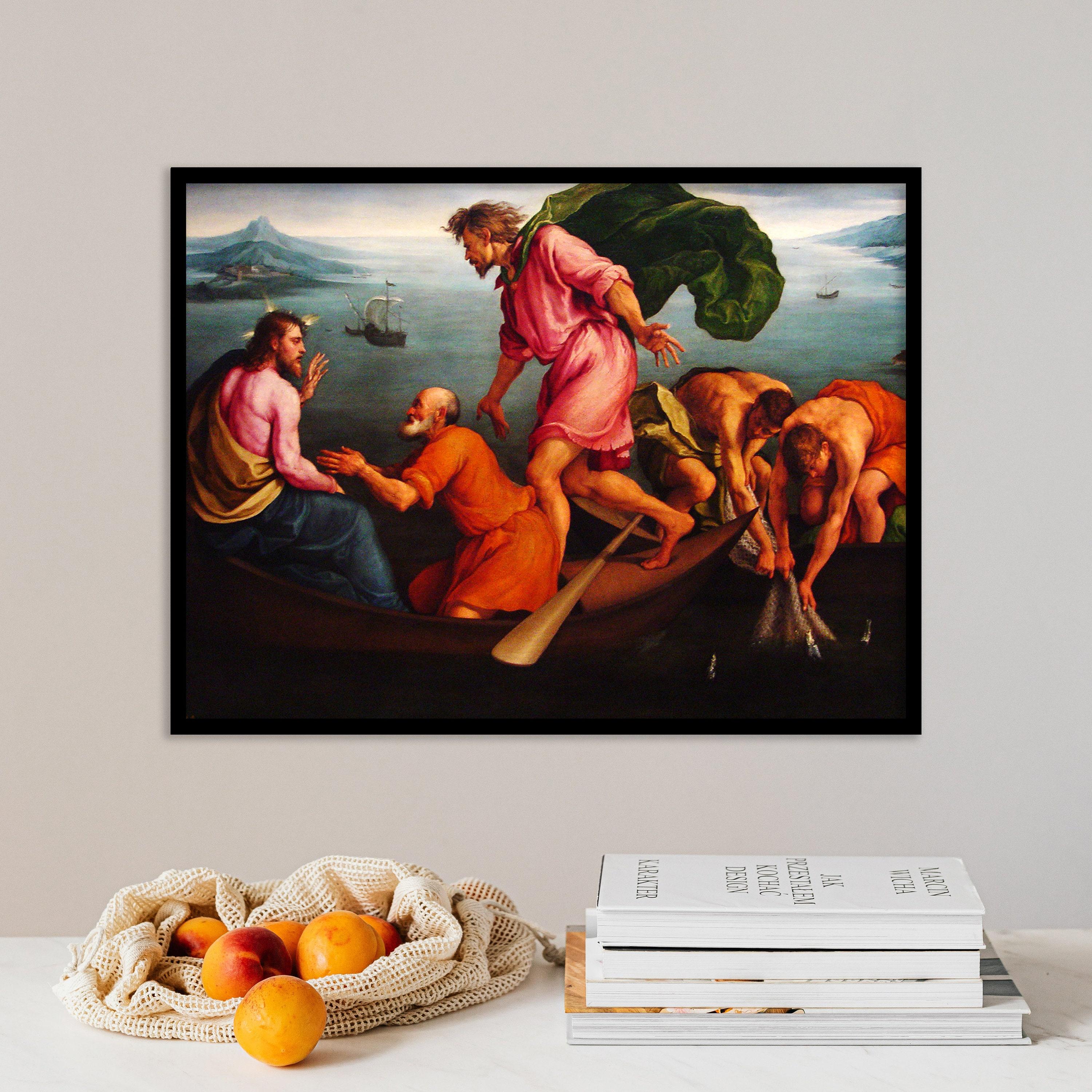 Jacopo Bassano The Miraculous Draught Of Fishes 1545 Limited Edition Posters (No Frame)