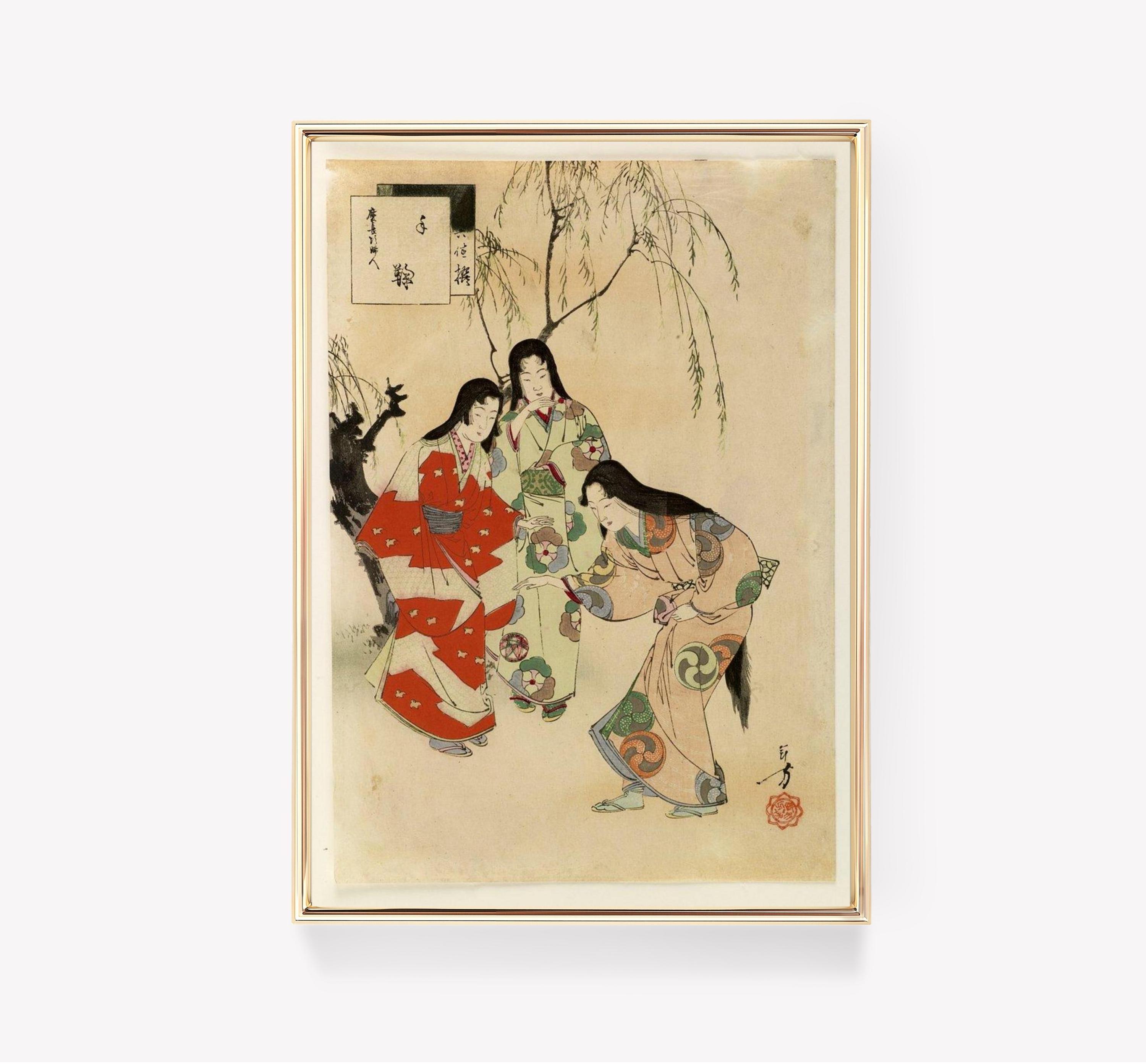 Japanese Art Handball Limited Edition Posters (No Frame)