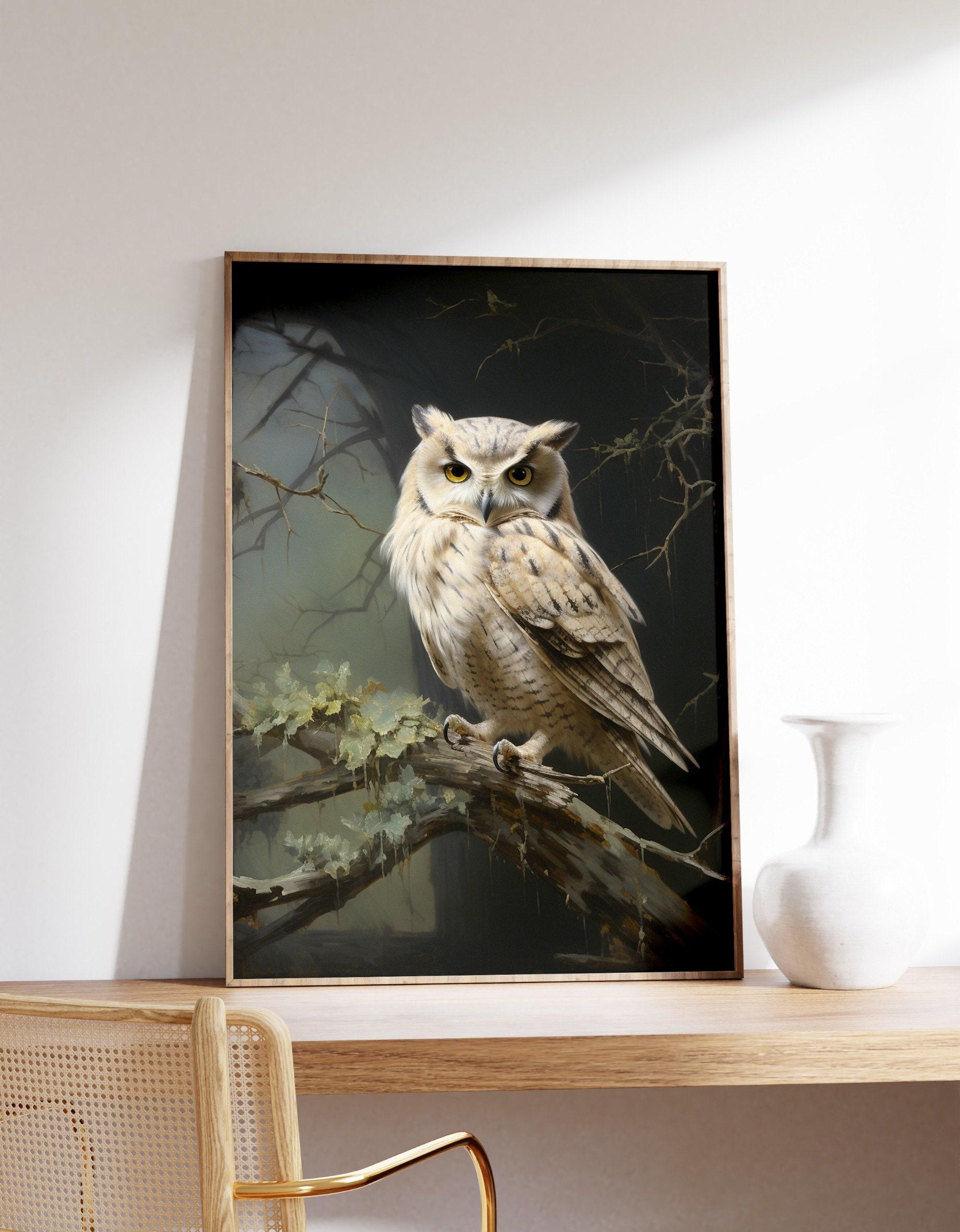 Owl Cottagecore Awesome Poster (No Frame) Owl Cottagecore Awesome Poster (No Frame)