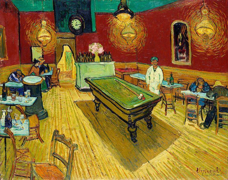 Vincent Van Gogh The Night Caf Art Awesome Poster (No Frame) Vincent Van Gogh The Night Caf Art Awesome Poster (No Frame)