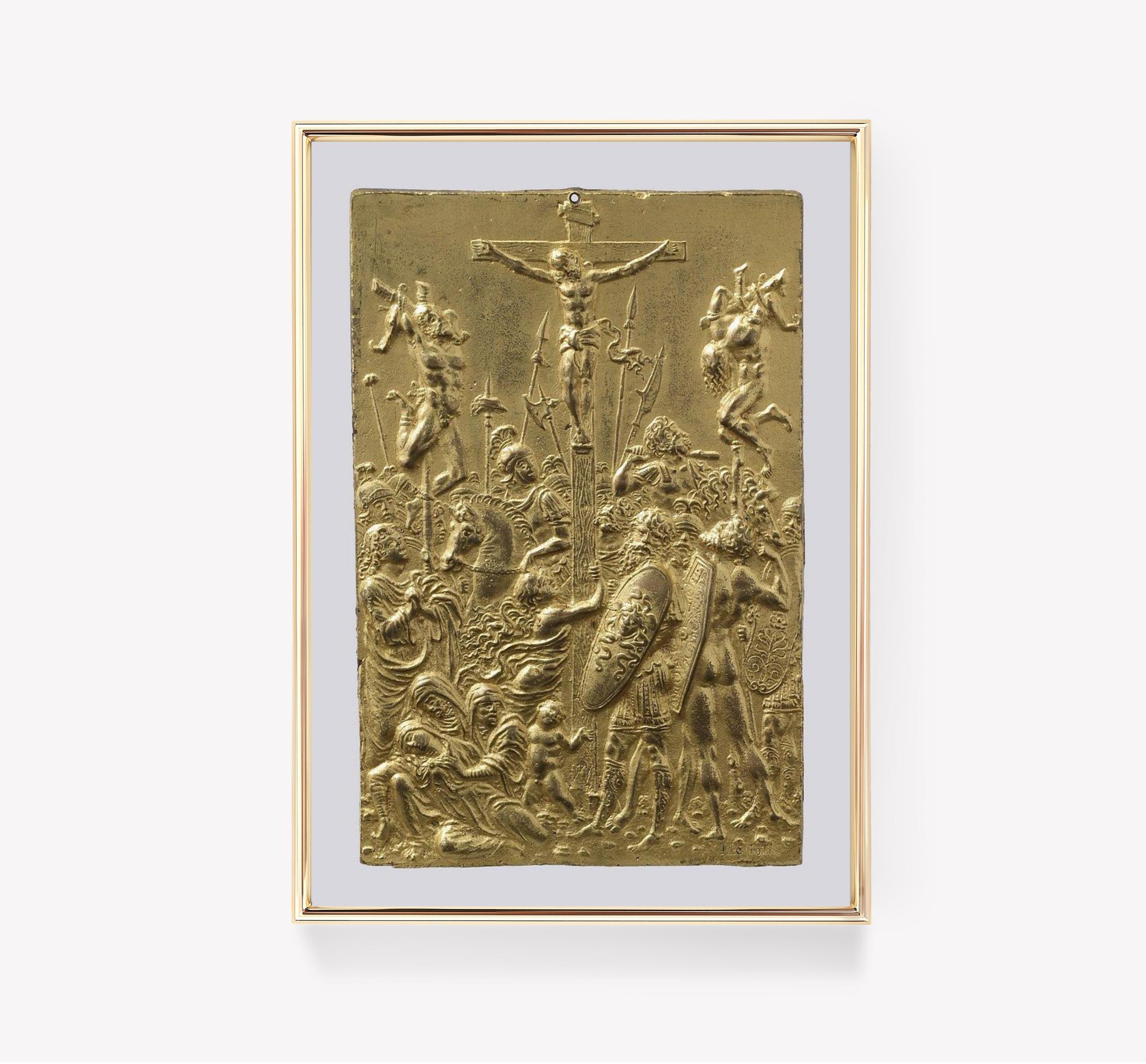Vintage Crucifixion Relief Giovanni Bernardi Limited Edition Posters (No Frame) Vintage Crucifixion Relief Giovanni Bernardi Limited Edition Posters (No Frame)