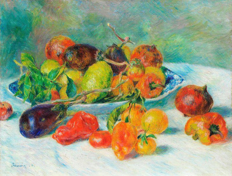 Vintage Fruit Art Renoir Trending Style Poster (No Frame) Vintage Fruit Art Renoir Trending Style Poster (No Frame)