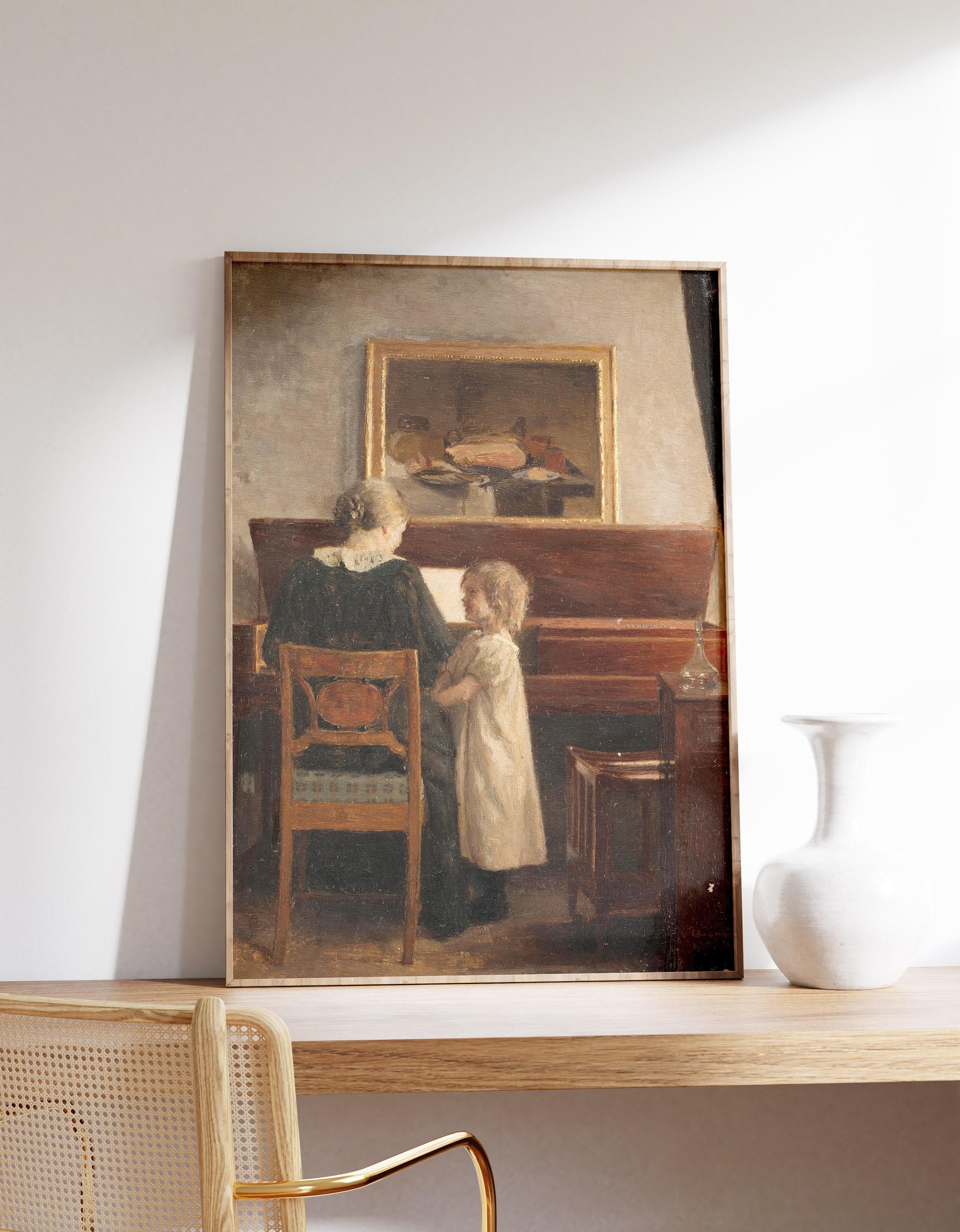 Vintage Interior Scene Trending Style Poster (No Frame) Vintage Interior Scene Trending Style Poster (No Frame)
