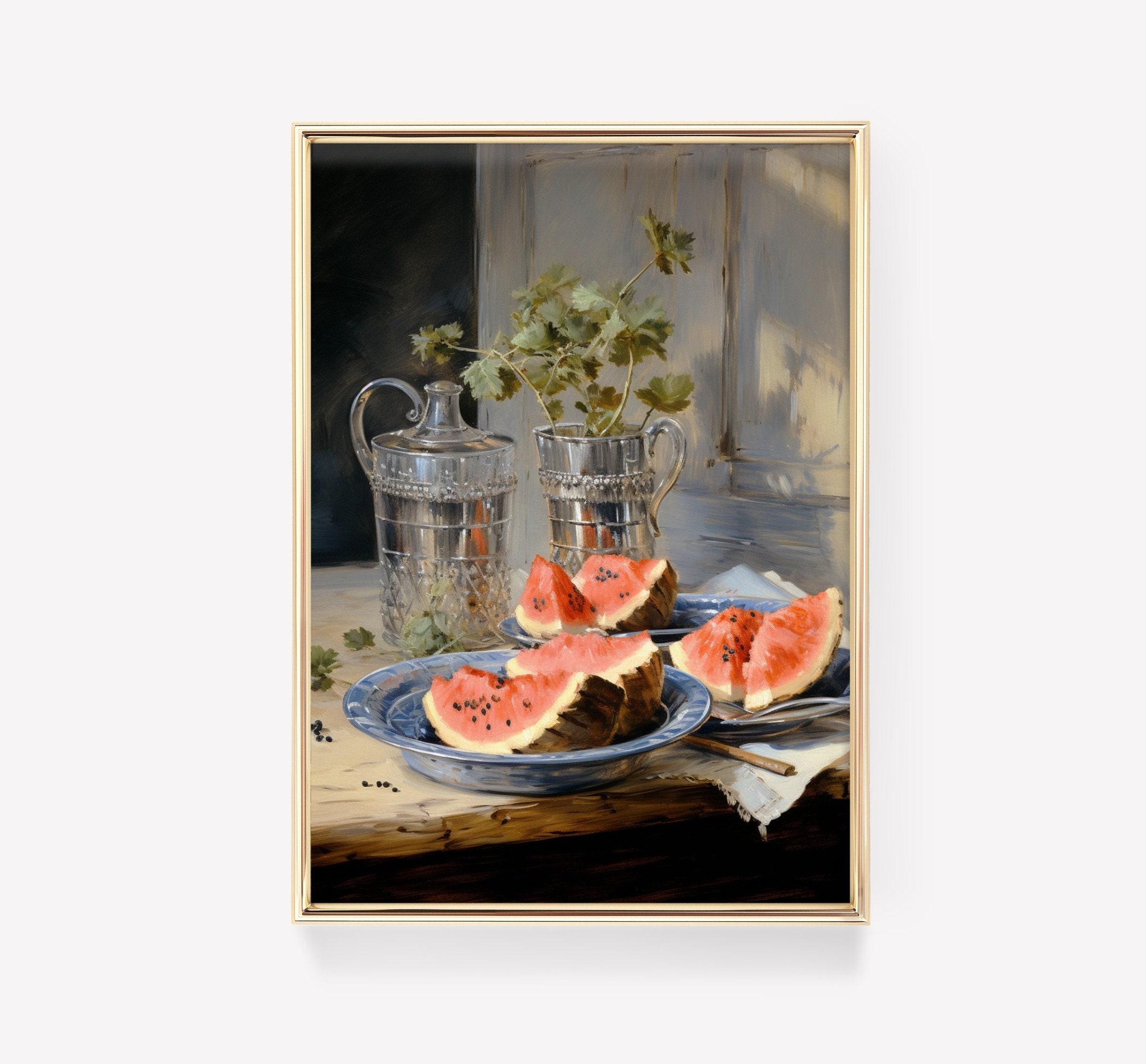 Watermelon Still Life Awesome Poster (No Frame) Watermelon Still Life Awesome Poster (No Frame)