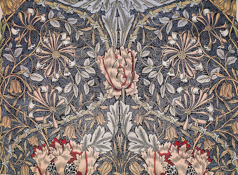 William Morris Cray Floral Wallpaper Awesome Poster (No Frame) William Morris Cray Floral Wallpaper Awesome Poster (No Frame)
