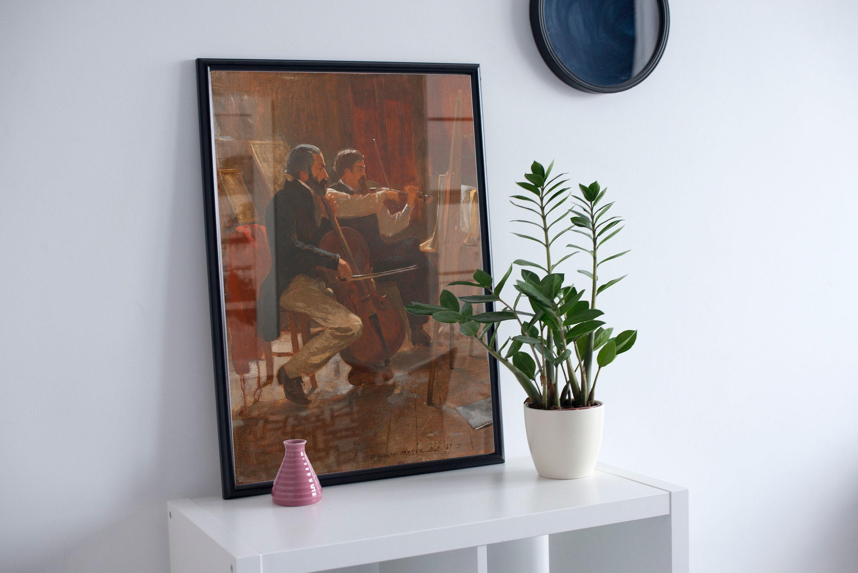 Winslow Homer The Studio 1867 Trending Style Poster (No Frame) Winslow Homer The Studio 1867 Trending Style Poster (No Frame)