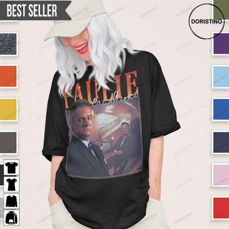 Paulie Walnuts Gualtieri Tony Sirrco The Soprans Ver 2 Shirt Paulie Walnuts Gualtieri Tony Sirrco The Soprans Ver 2 Shirt
