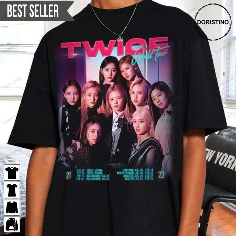 Twice World Tour Iii 2022 Tshirt Twice World Tour Iii 2022 Tshirt