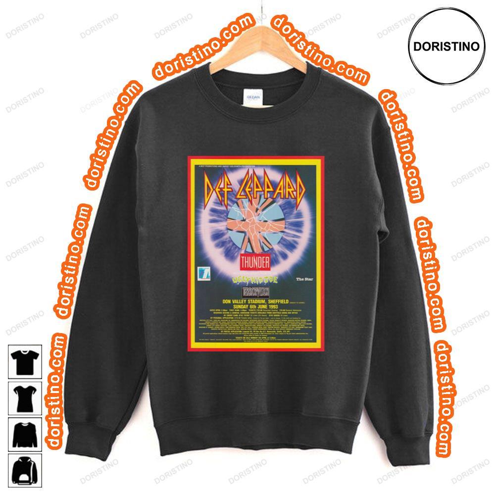 Def Leppard Don Valley Stadium 1993 Adrenalize Uk Tour Shirt Def Leppard Don Valley Stadium 1993 Adrenalize Uk Tour Shirt