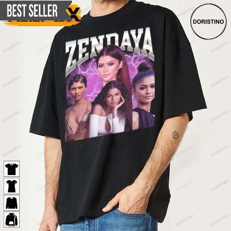 Zendaya Movie Actress Graphic Shirt Zendaya Movie Actress Graphic Shirt