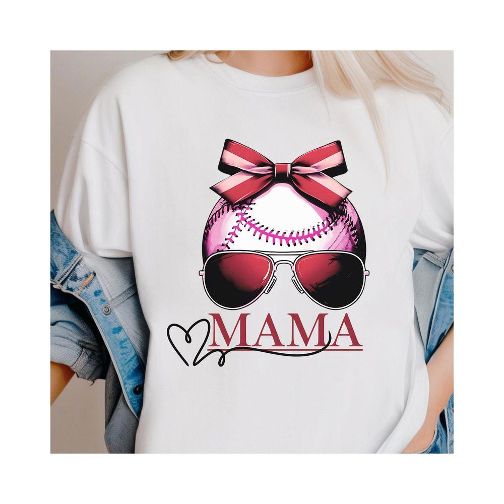 Baseball Coquette Bow Awesome Shirt