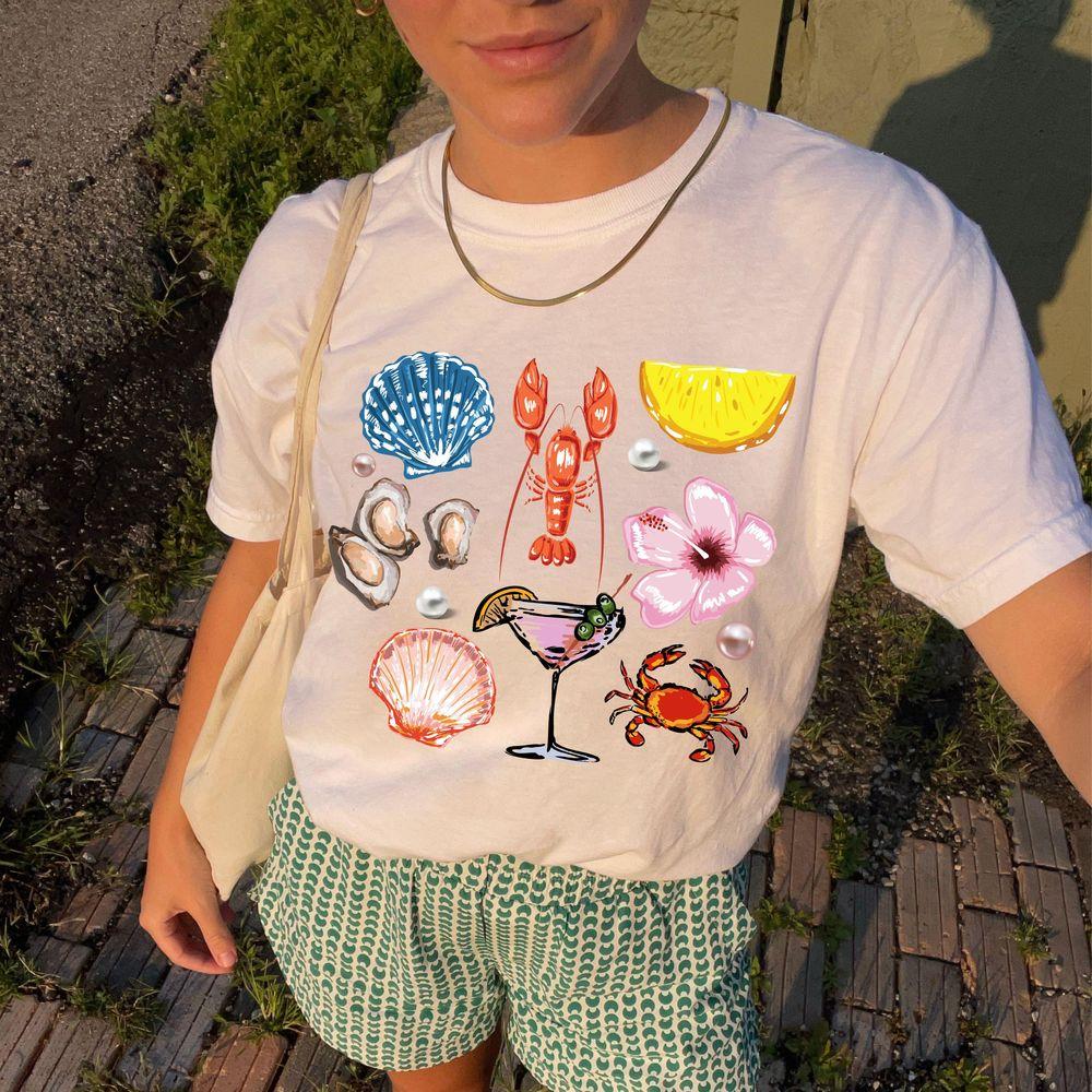 Coastal Aesthetic Fisherman Core Shirt