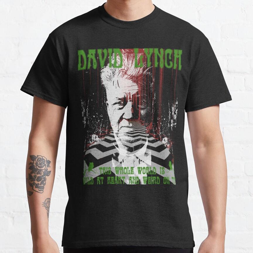 David Lynch Quote Shirt Vintage Tshirt Meanwhile Horror Tshirt Directed By David Lynch Grunge Distressed Design Twin Peaks Fans Gift Dark Gothic Art Tshirt