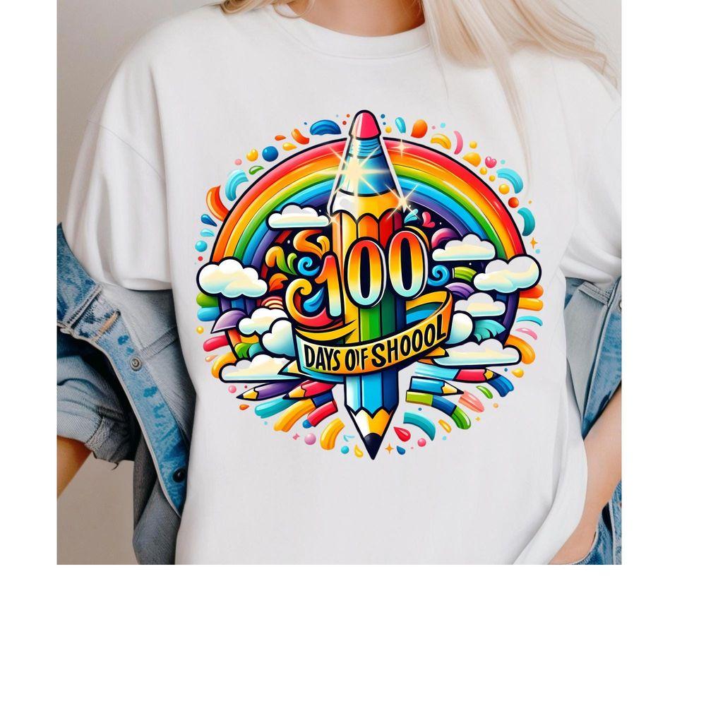 Happy 100 Days Of School 3 Tshirt