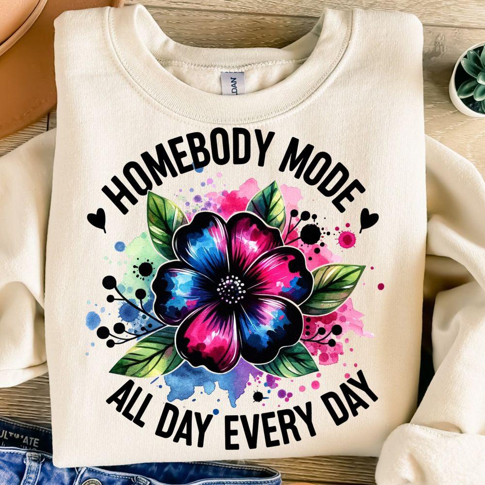 Homebody All Day Every Day Tshirt