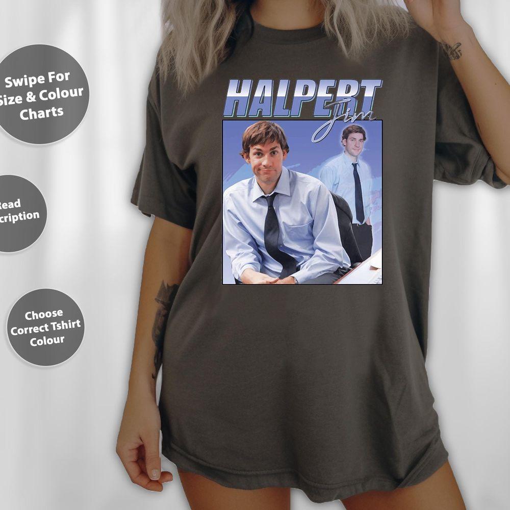 Jim Halpert Homage 90s Style Awesome Shirt