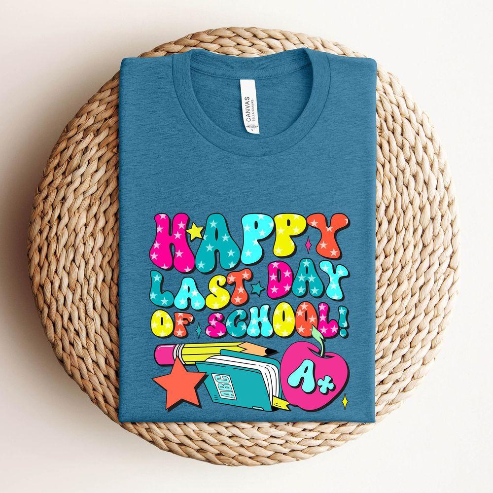 Last Day Of School Hello Summer Happy Last Day Of School 2 Shirt