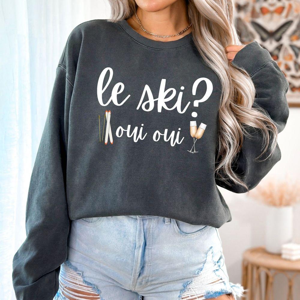 Le Ski Oui Oui Pullover Tshirt