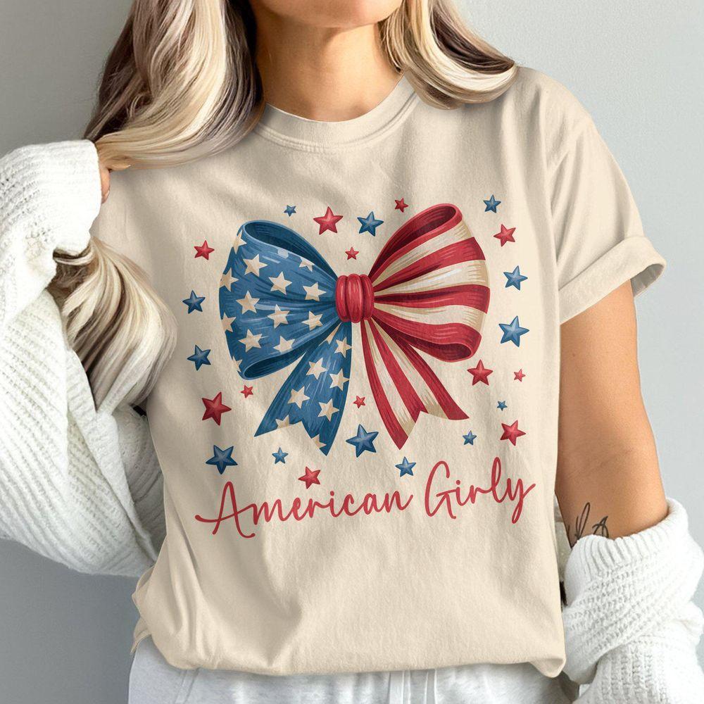 Patriotic Bow Awesome Shirt
