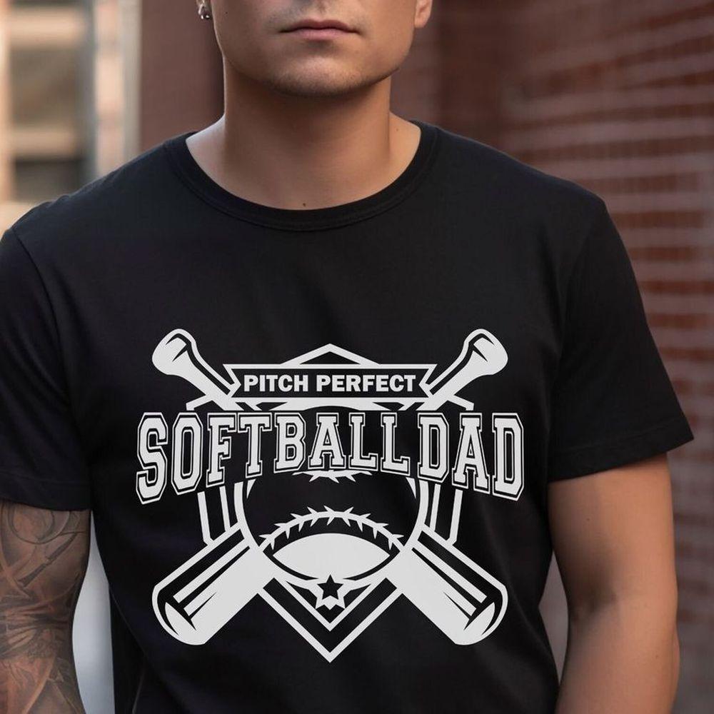 Pitch Perfect Softball Dad Shirt