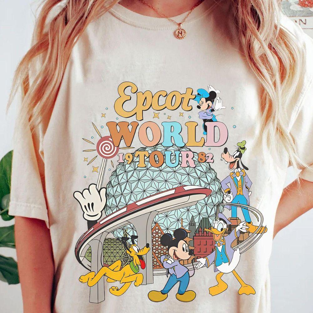 Retro Epcot World Tour Tshirt