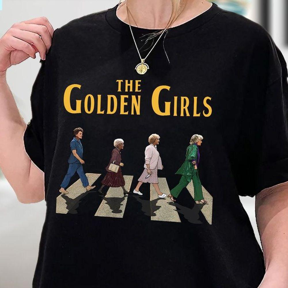 The Golden Girl Crossing Road Awesome Shirt