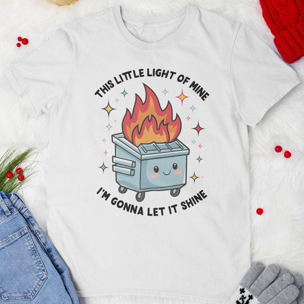 This Little Light Of Mine Im Gonna Let It Shine Vintage Tshirt