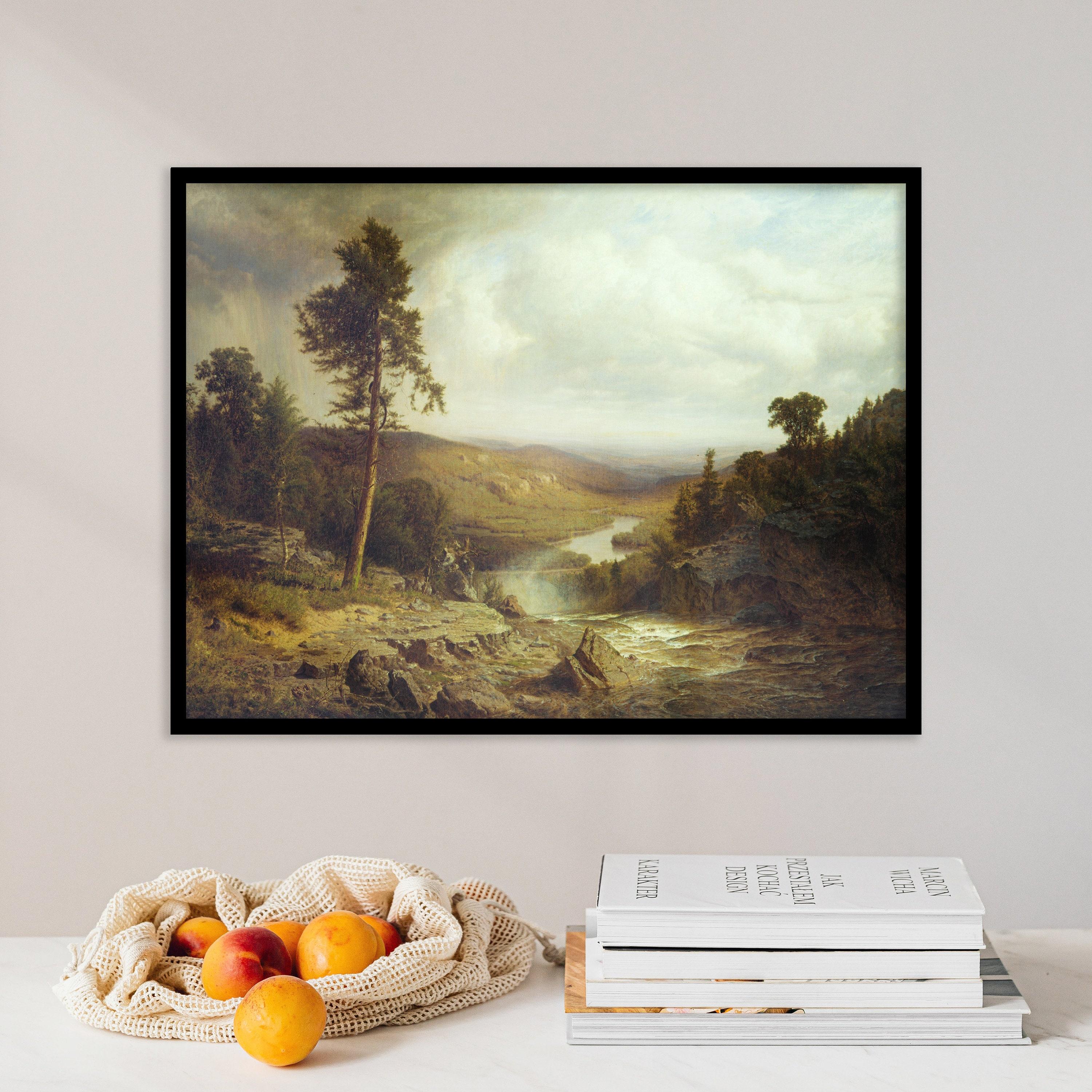 Alexander H Wyant Tennessee 1866 Landscape Trending Style Poster (No Frame) Alexander H Wyant Tennessee 1866 Landscape Trending Style Poster (No Frame)