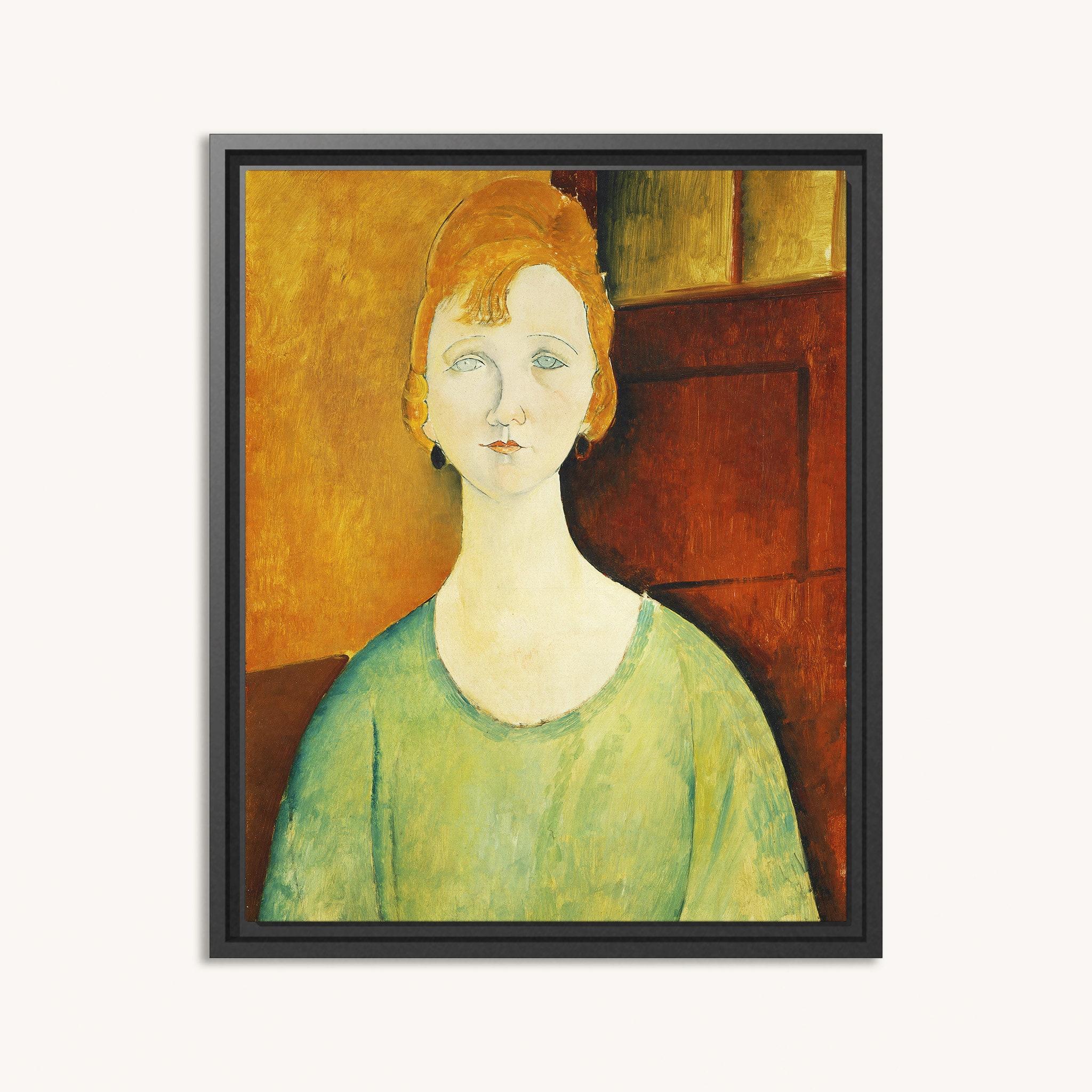 Art Amedeo Modigliani Girl In A Green Blouse 1917 Vintage Awesome Poster (No Frame) Art Amedeo Modigliani Girl In A Green Blouse 1917 Vintage Awesome Poster (No Frame)