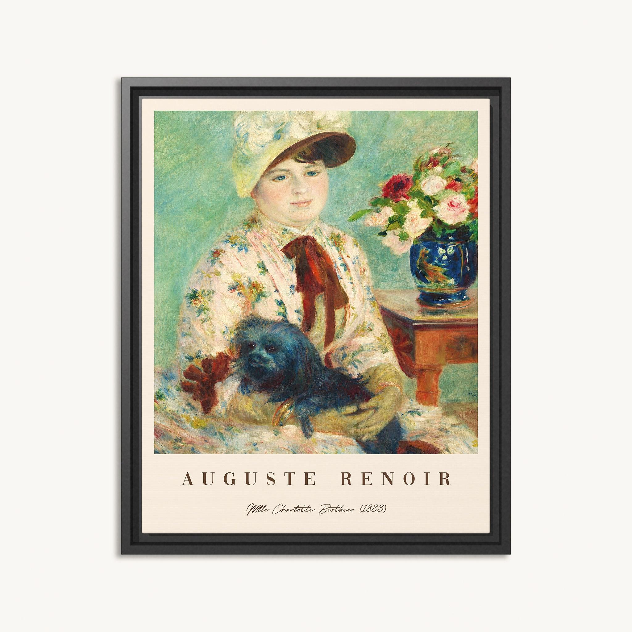 Art Auguste Renoir Mlle Charlotte Berthier 1883 Exhibiton Limited Edition Posters (No Frame) Art Auguste Renoir Mlle Charlotte Berthier 1883 Exhibiton Limited Edition Posters (No Frame)