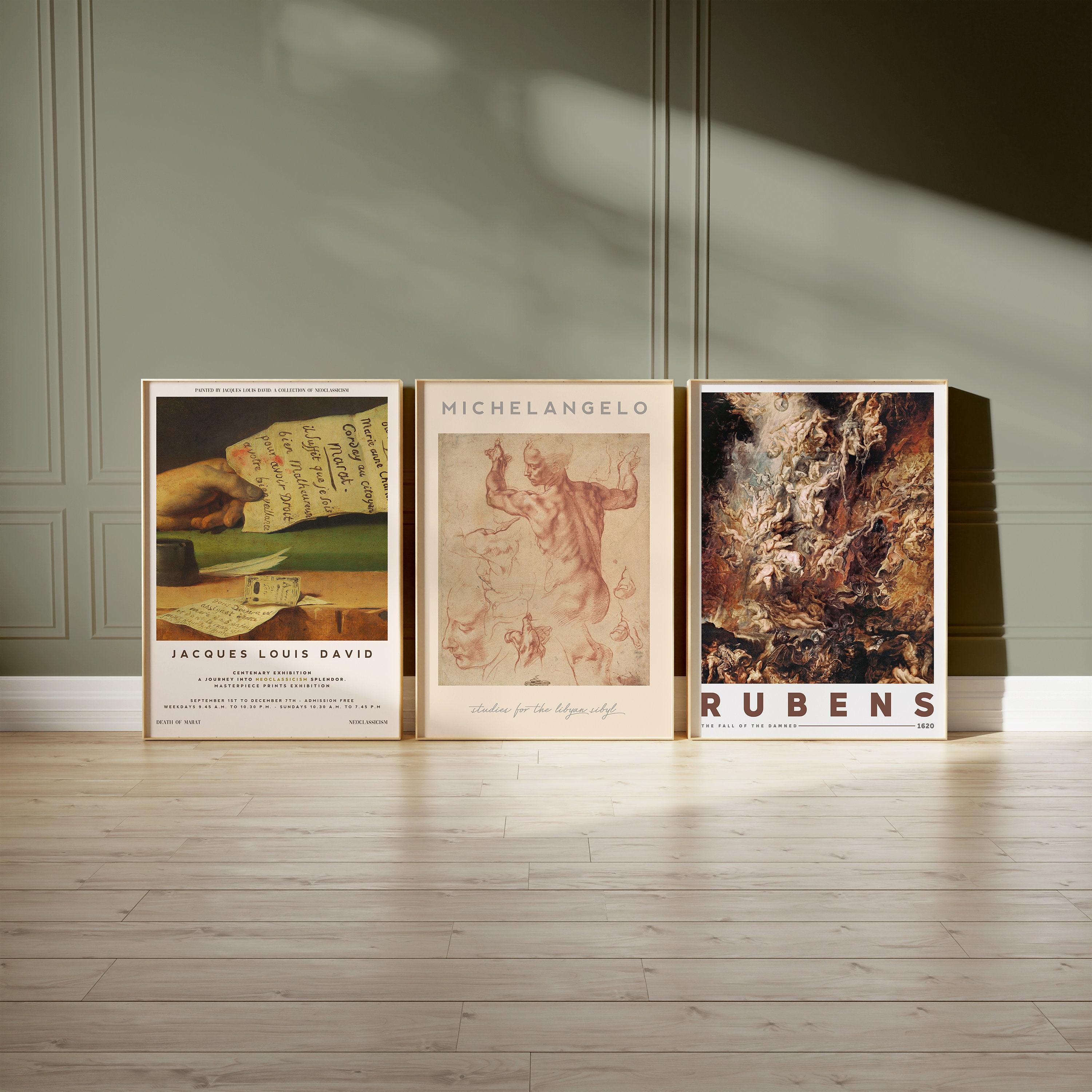 Dark Academia Set Of 3 11 Limited Edition Posters (No Frame)