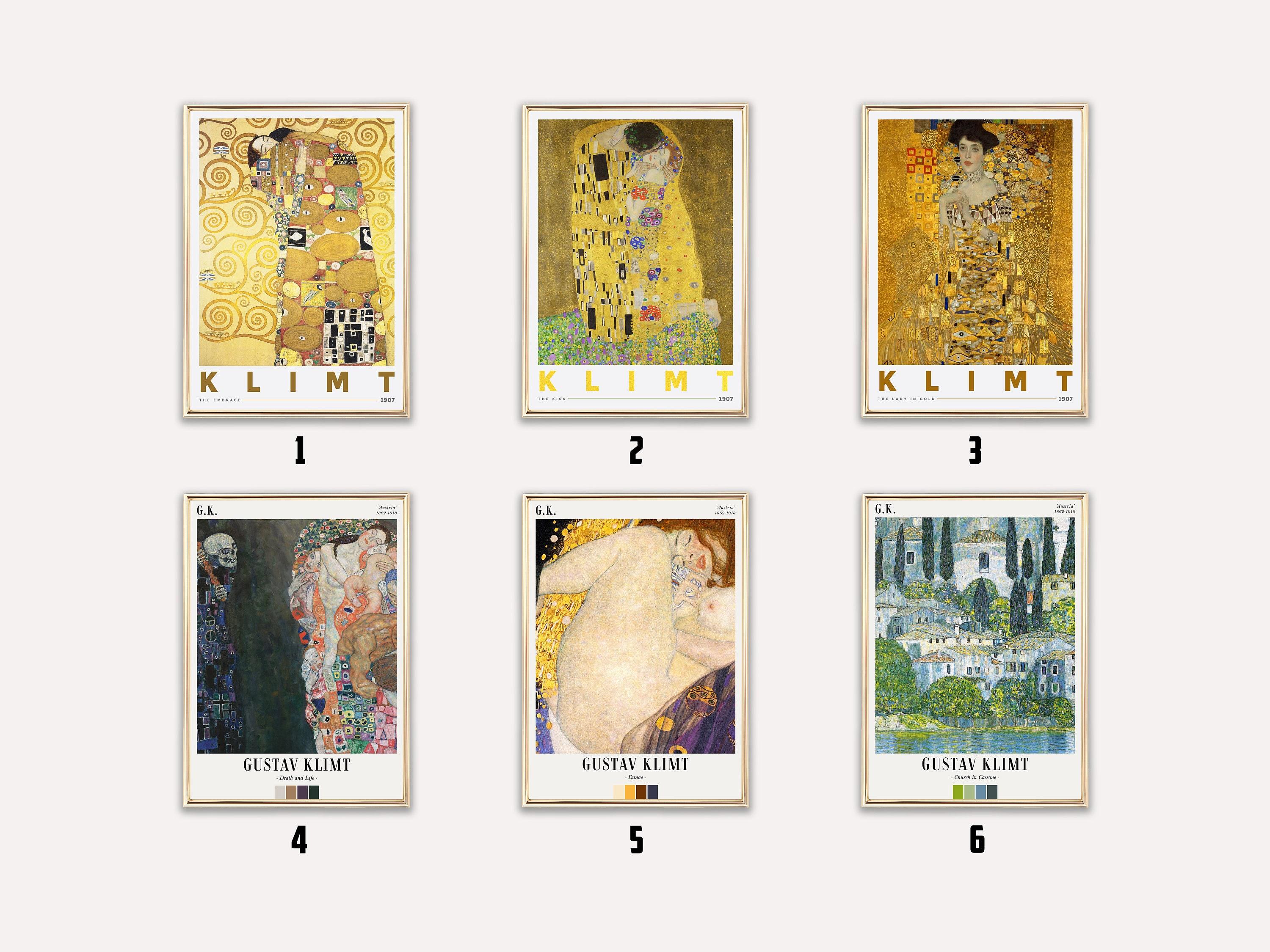 Gustav Klimt Exhibition 21 Awesome Poster (No Frame) Gustav Klimt Exhibition 21 Awesome Poster (No Frame)