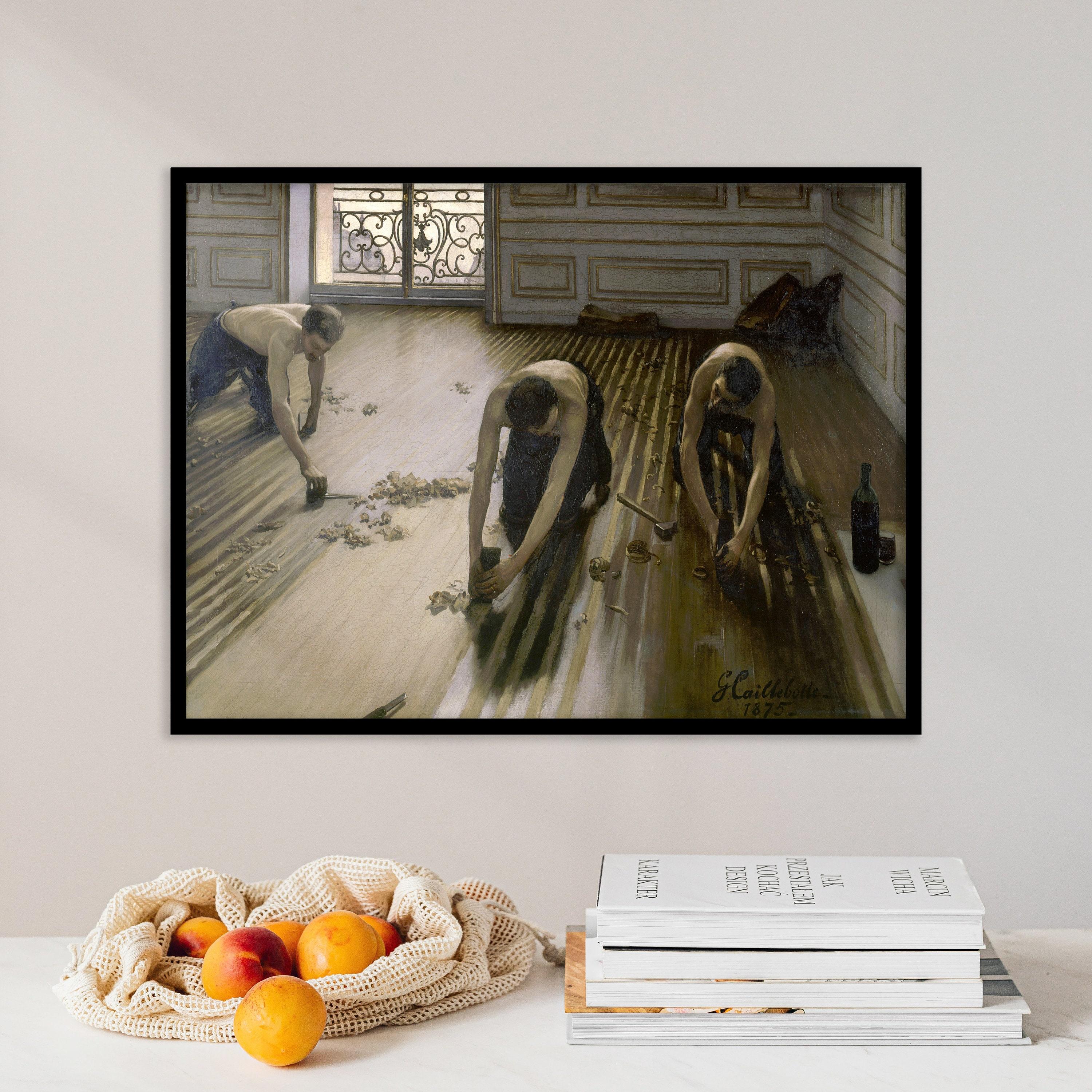 Gustave Caillebotte Les Raboteurs De Parquet Famous Awesome Poster (No Frame) Gustave Caillebotte Les Raboteurs De Parquet Famous Awesome Poster (No Frame)