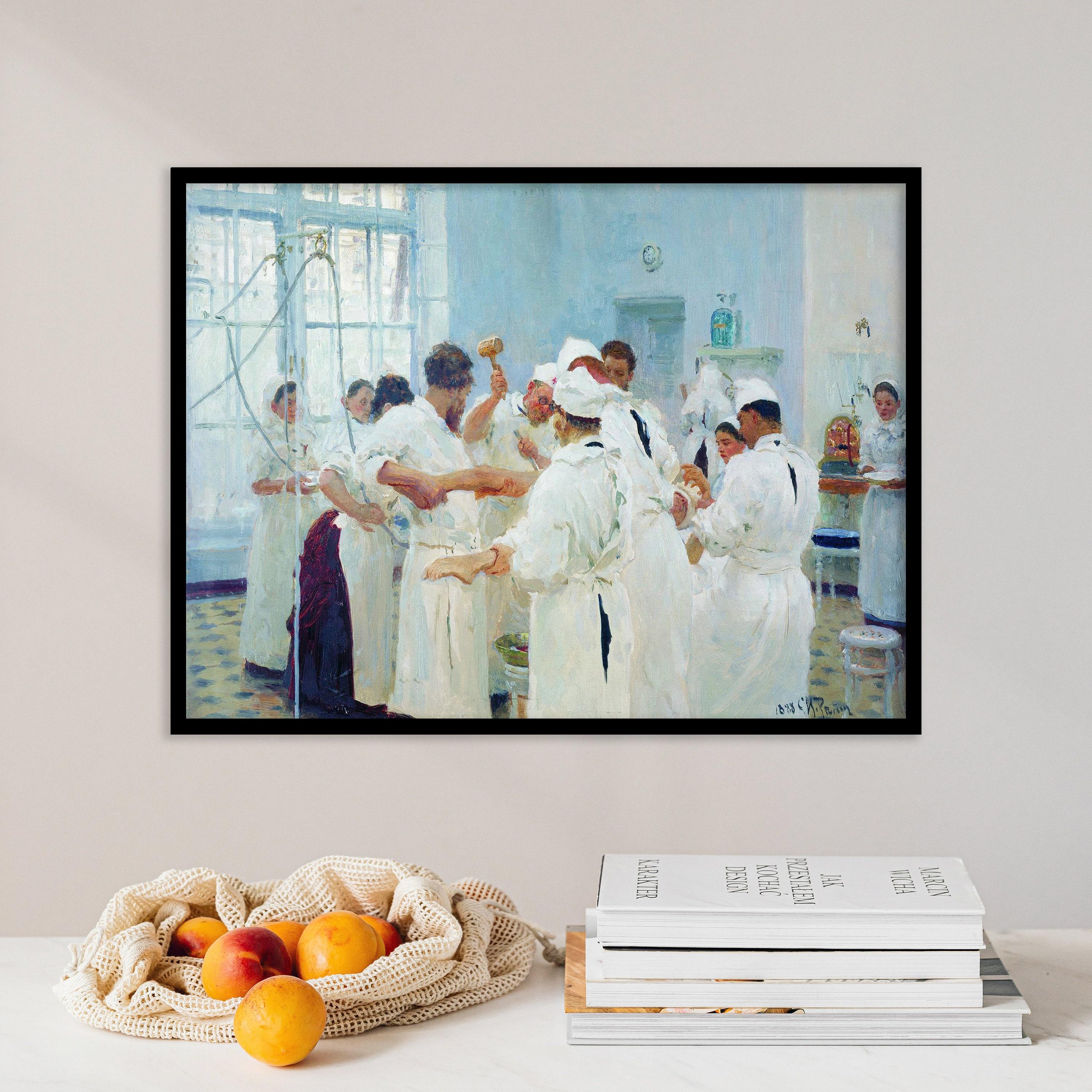 Ilya Repin The Surgeon Evgueni Vasilievich Pavlov In The Operating Theatre 1888 Awesome Poster (No Frame) Ilya Repin The Surgeon Evgueni Vasilievich Pavlov In The Operating Theatre 1888 Awesome Poster (No Frame)