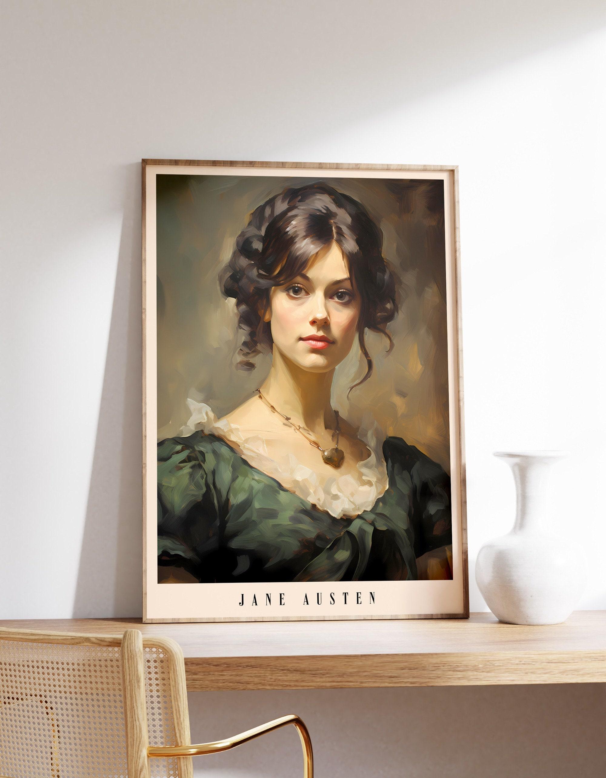 Jane Austen 3 Awesome Poster (No Frame)