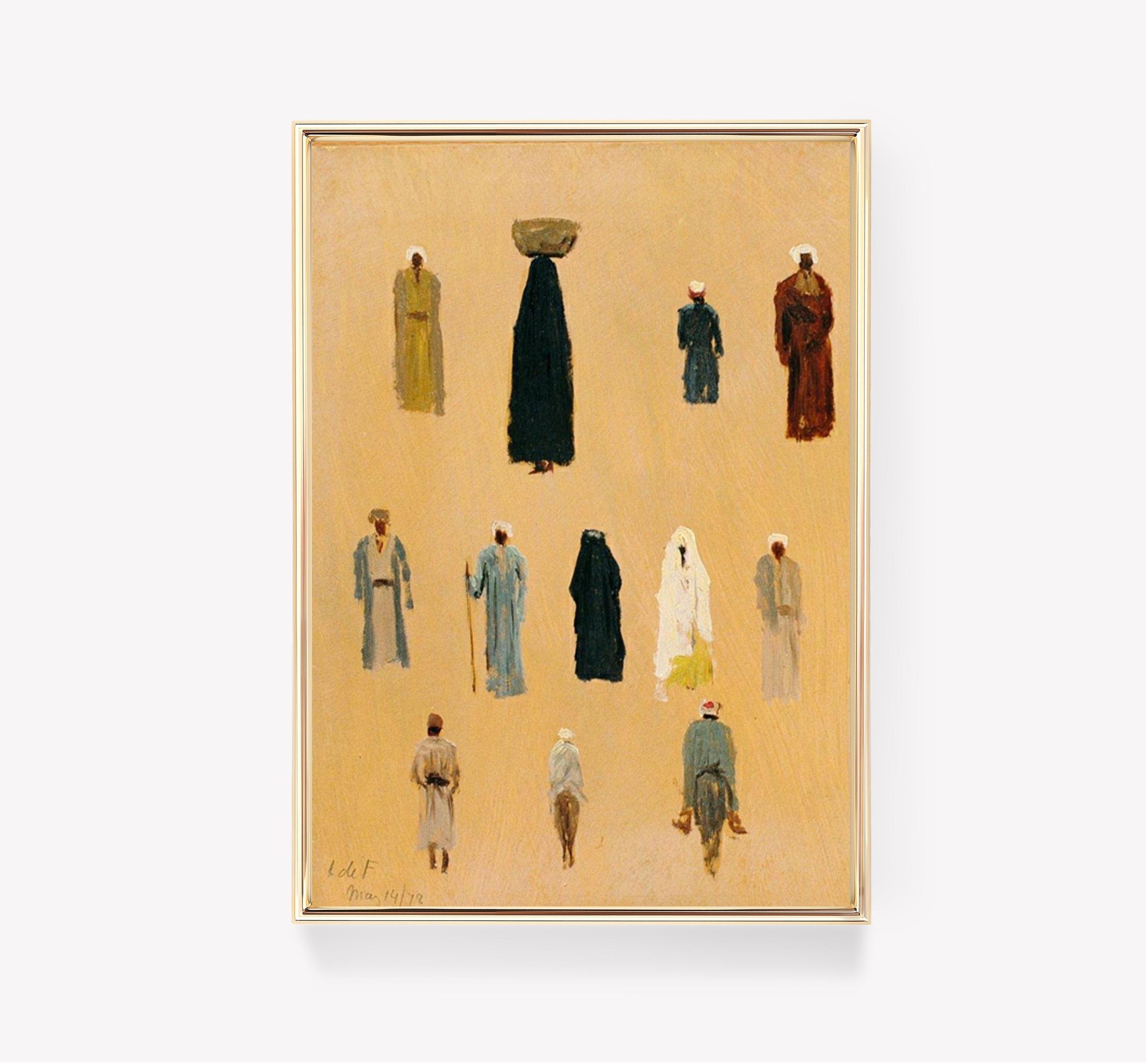 Jean Lon Grme Egyptian Figures Art Limited Edition Posters (No Frame) Jean Lon Grme Egyptian Figures Art Limited Edition Posters (No Frame)