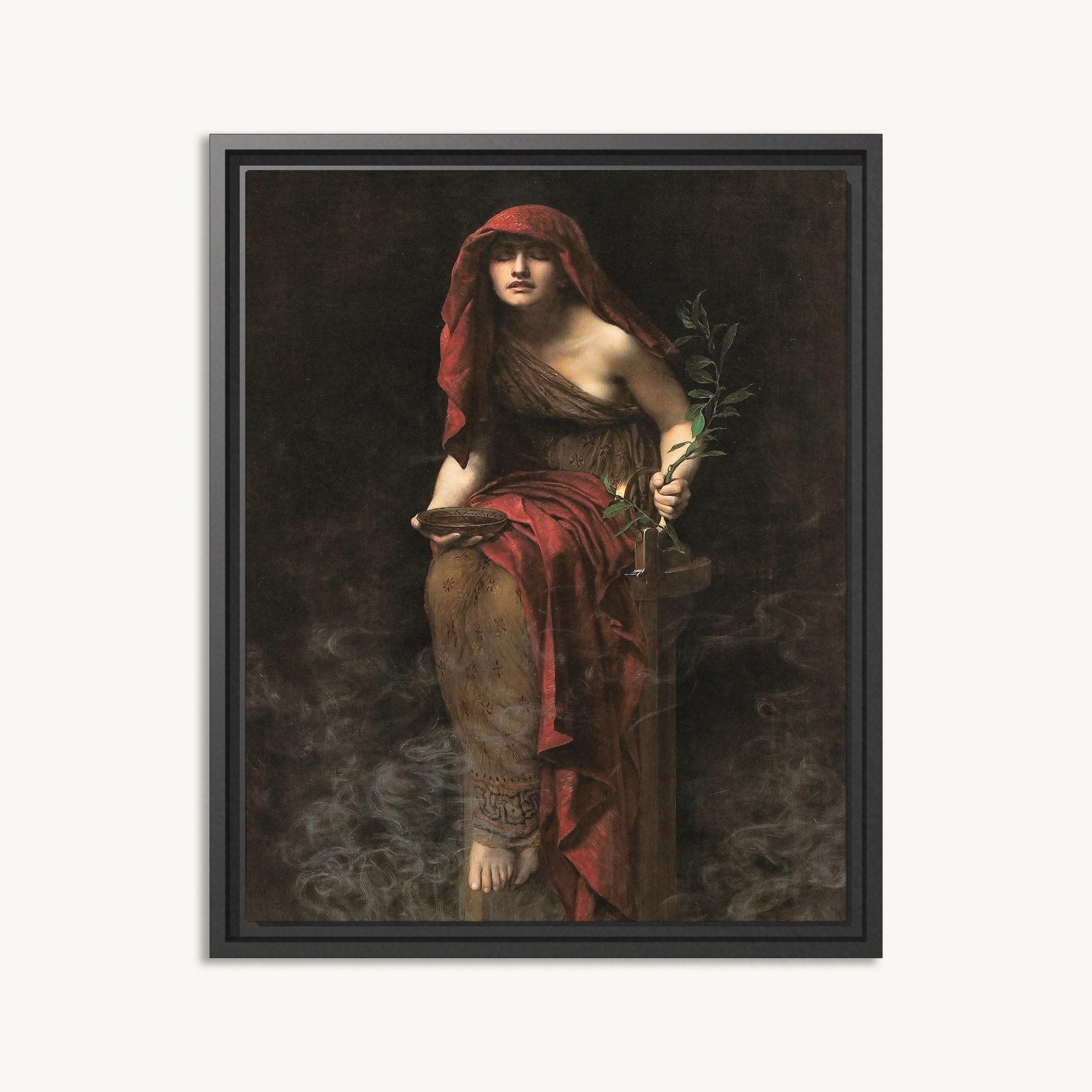 John Collierpriestess Of Delphi Trending Style Poster (No Frame) John Collierpriestess Of Delphi Trending Style Poster (No Frame)