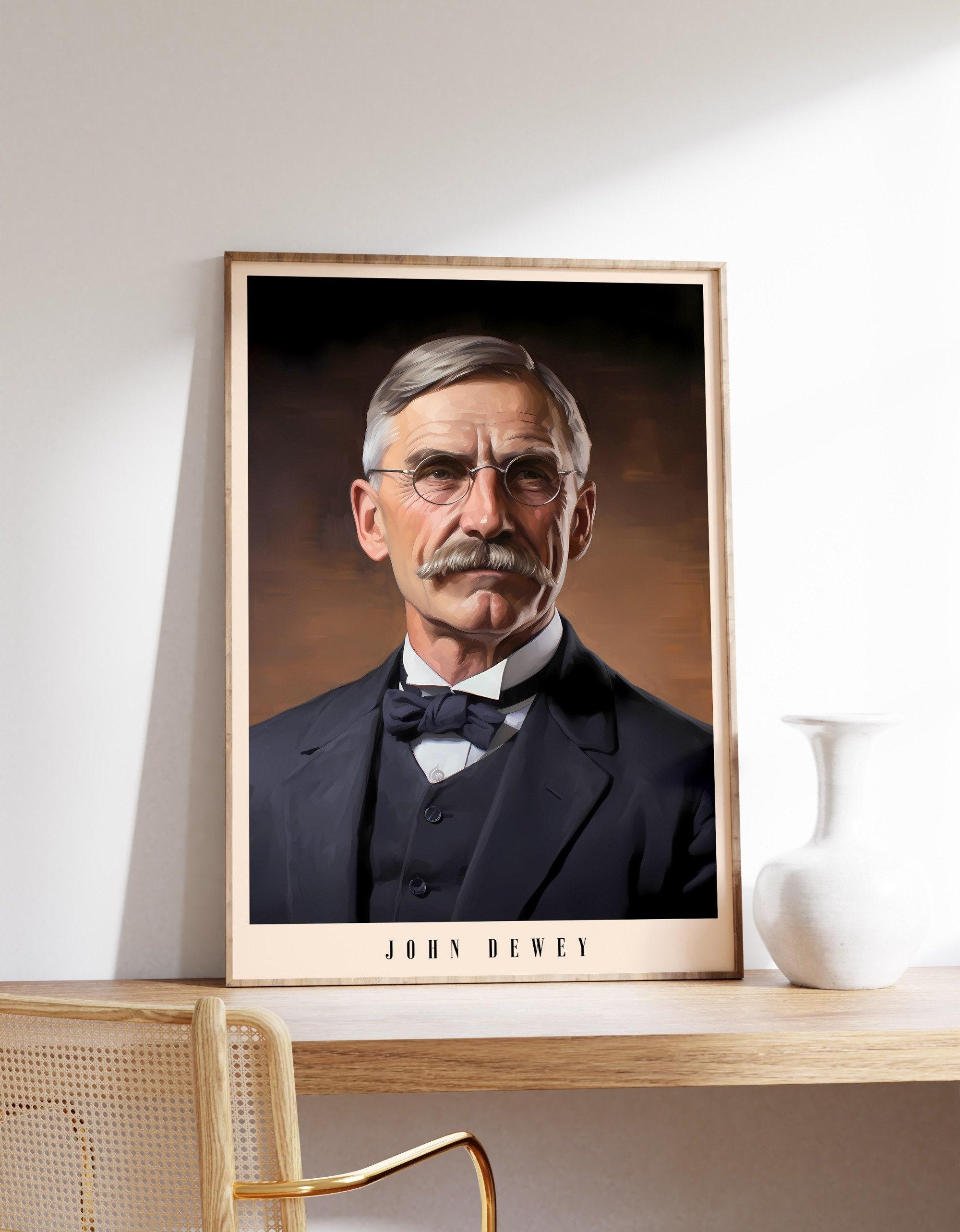 John Dewey Philosophy Trending Style Poster (No Frame) John Dewey Philosophy Trending Style Poster (No Frame)