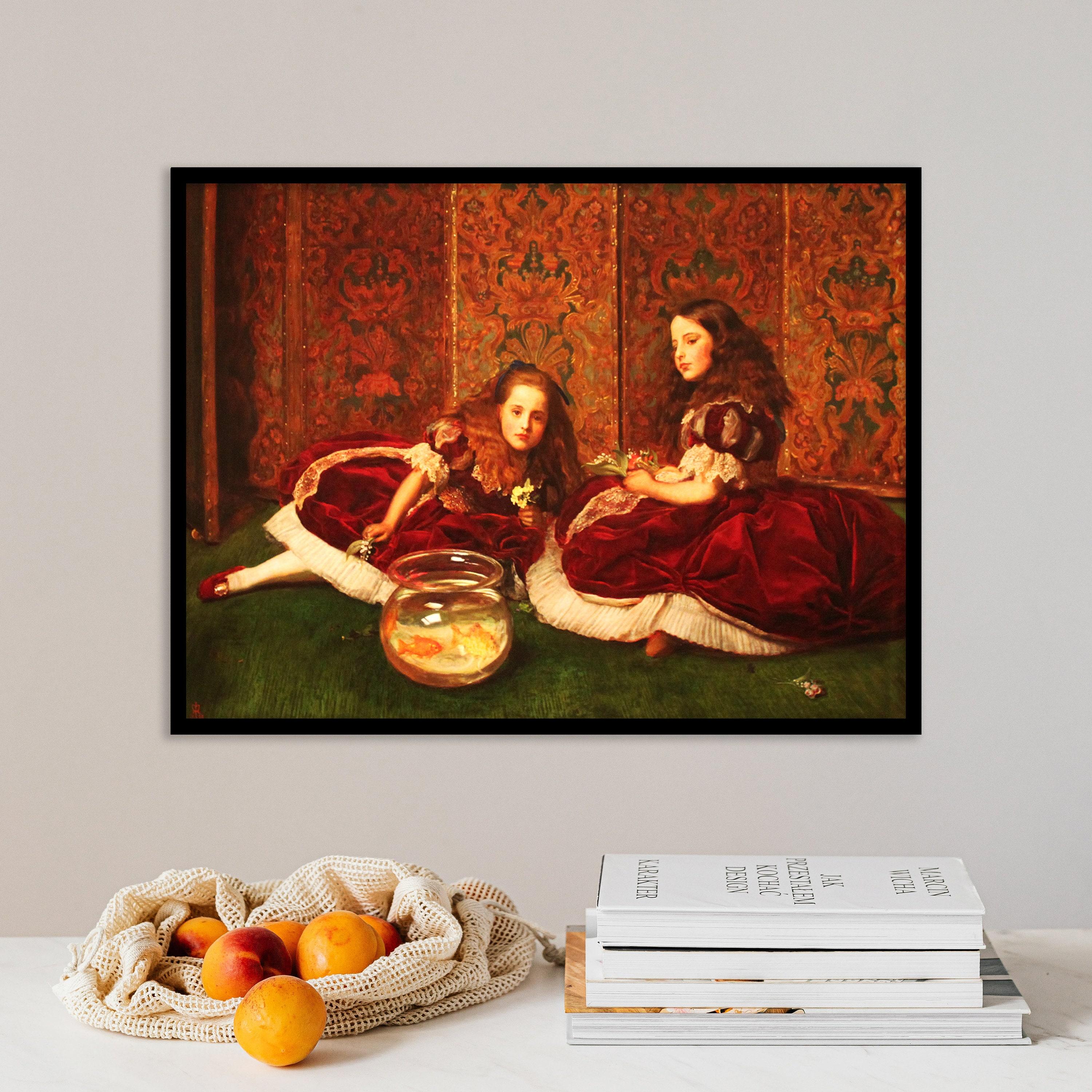 John Everett Millais Leisure Hours 1864 Limited Edition Posters (No Frame) John Everett Millais Leisure Hours 1864 Limited Edition Posters (No Frame)