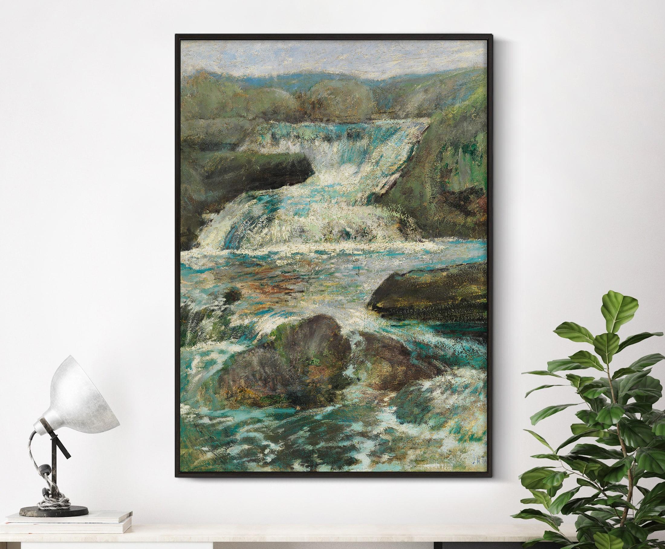 John Henry Twachtman Horseneck Falls 1900 Awesome Poster (No Frame) John Henry Twachtman Horseneck Falls 1900 Awesome Poster (No Frame)