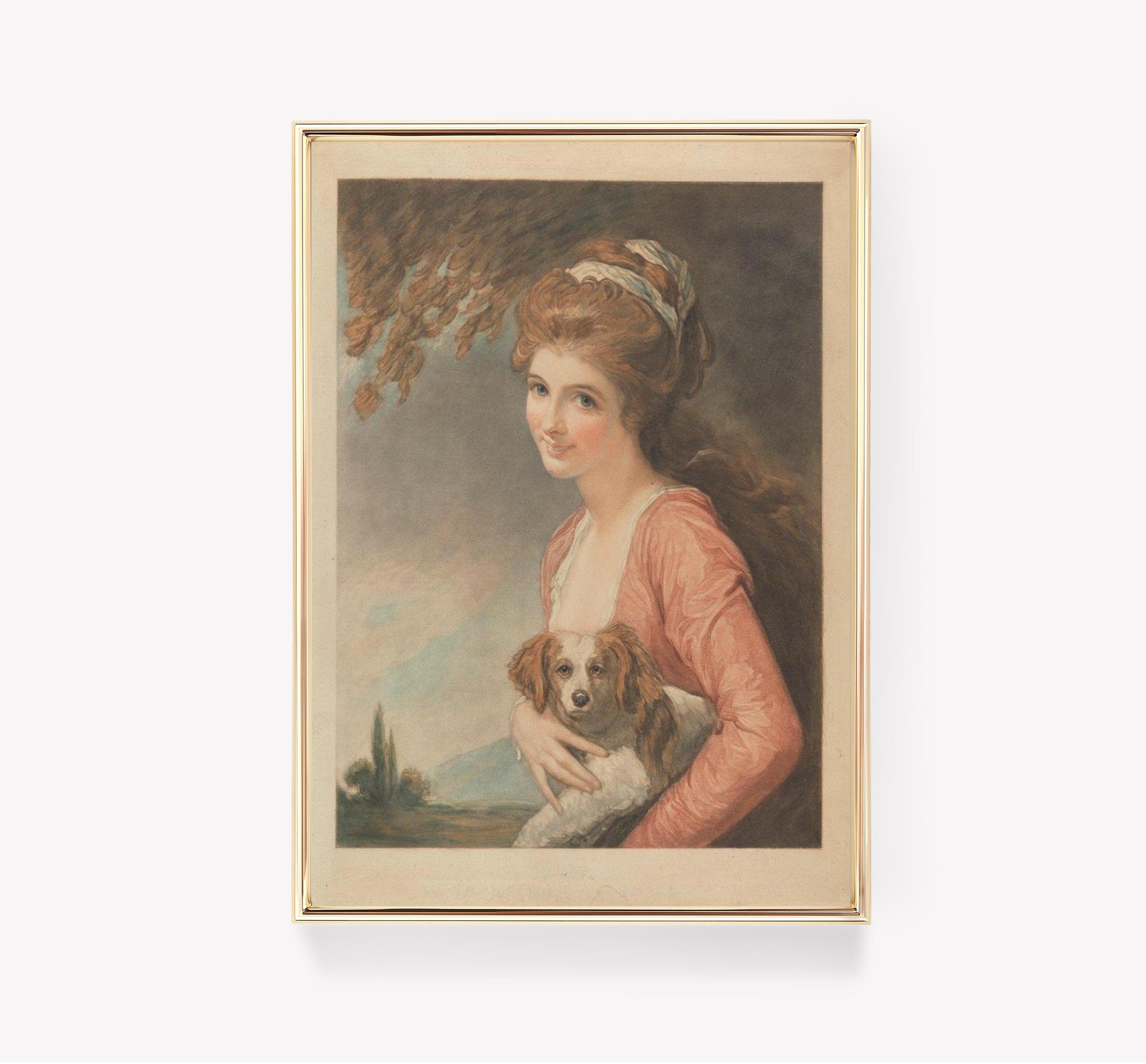 Lady Hamilton Nature Portrait George Romney Vintage Awesome Poster (No Frame) Lady Hamilton Nature Portrait George Romney Vintage Awesome Poster (No Frame)